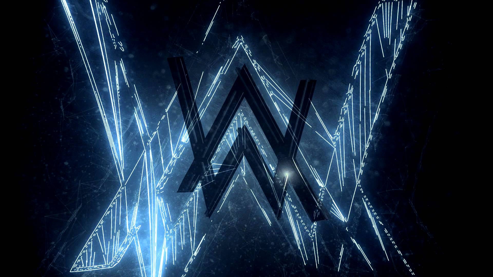 Logo Wallpaper Alan Walker - HD Wallpaper 