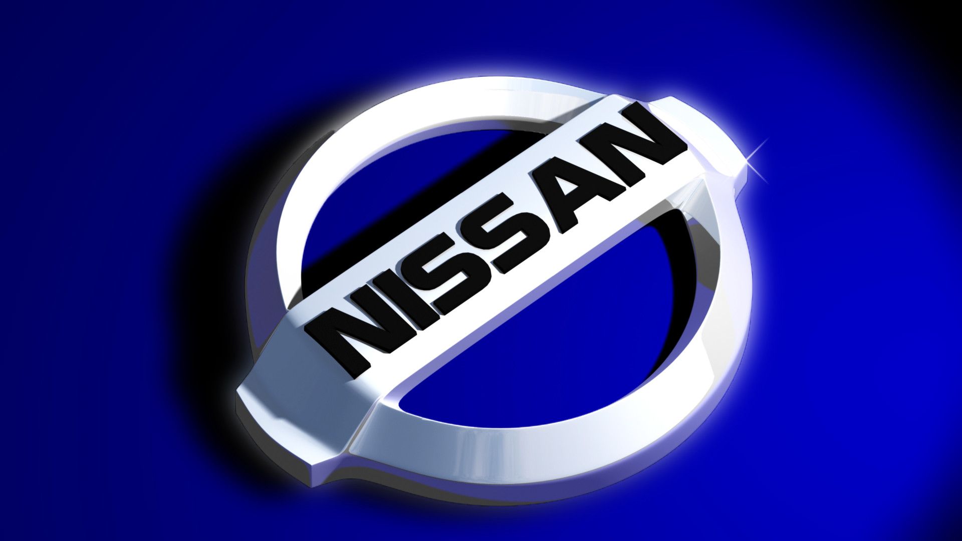 1920x1080, Blue Background Nissan Logo Wallpaper 
 - Nissan Logo Wallpaper Hd - HD Wallpaper 