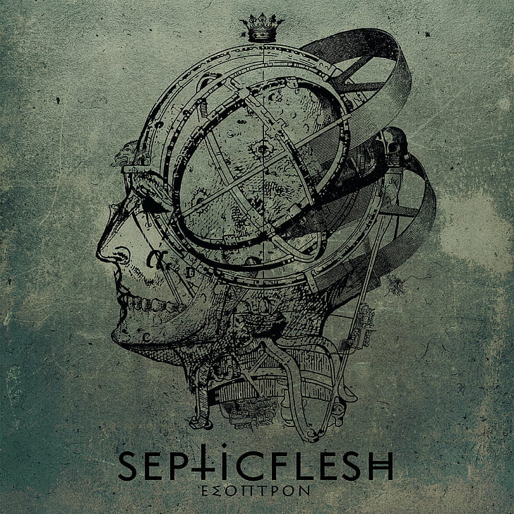 Dark, Death, Evil, Heavy, Metal, Occult, Satanic, Septicflesh, - Septicflesh Esoptron - HD Wallpaper 