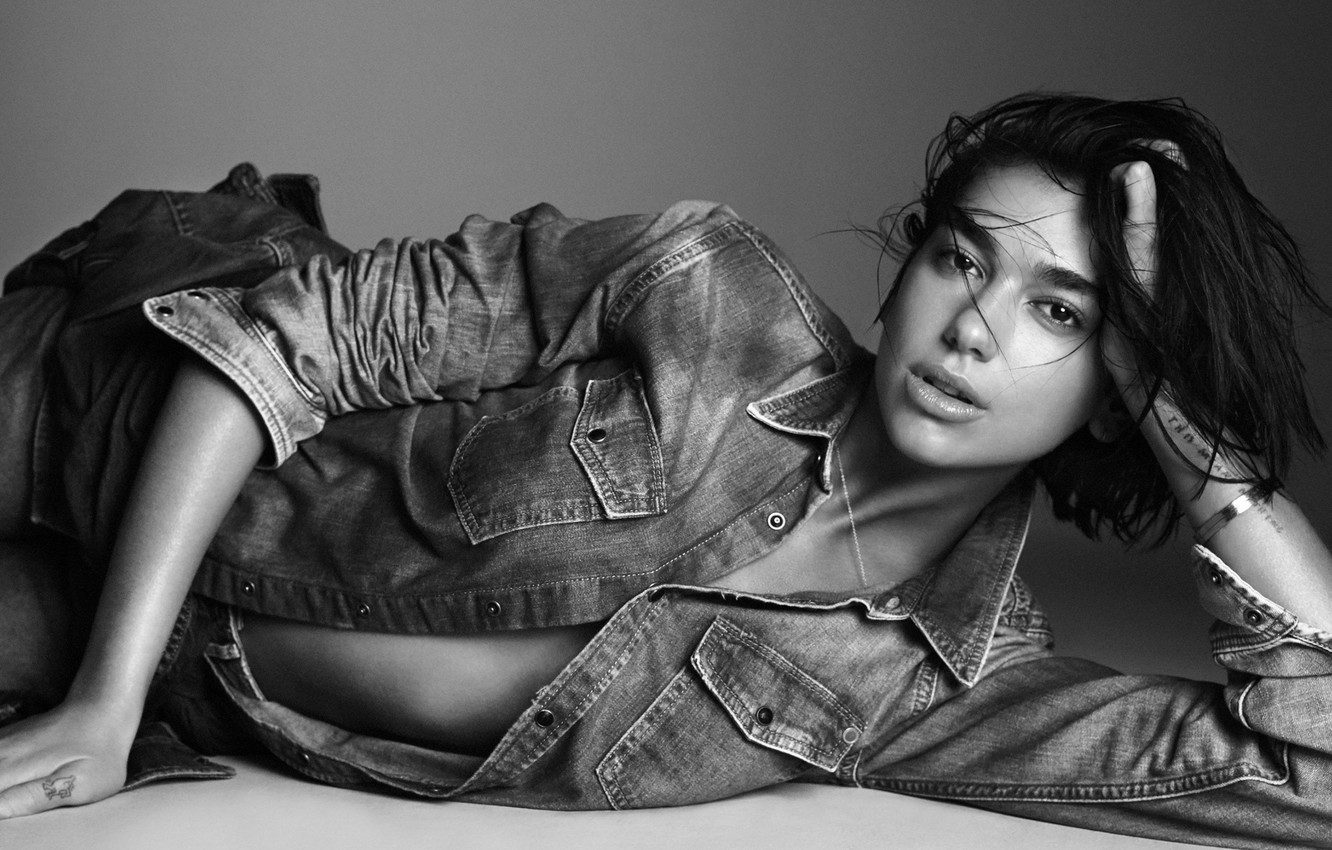Photo Wallpaper Singer, Dua Lipa, Dua Lipa - Dua Lipa Pepe Jeans - HD Wallpaper 