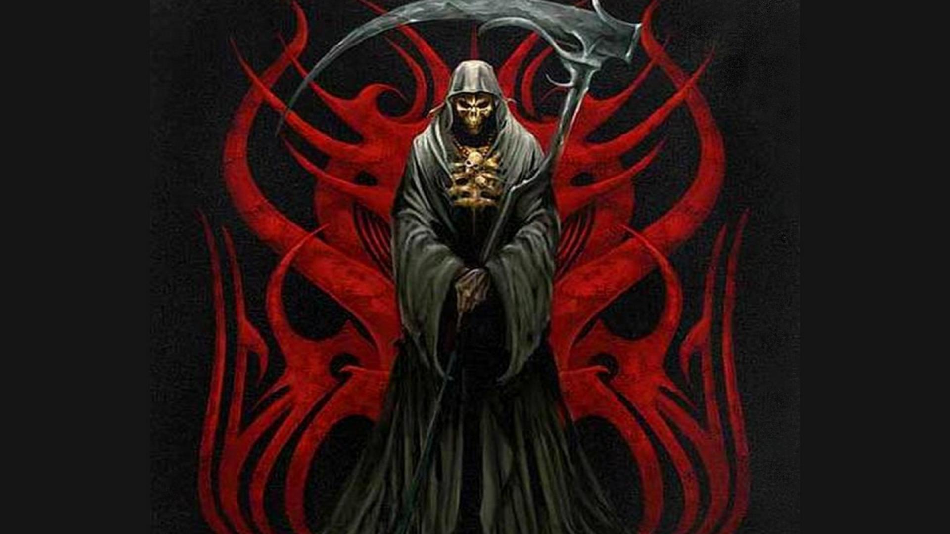 Grim Reaper Wallpaper For Iphone - Grim Reaper Hd - HD Wallpaper 