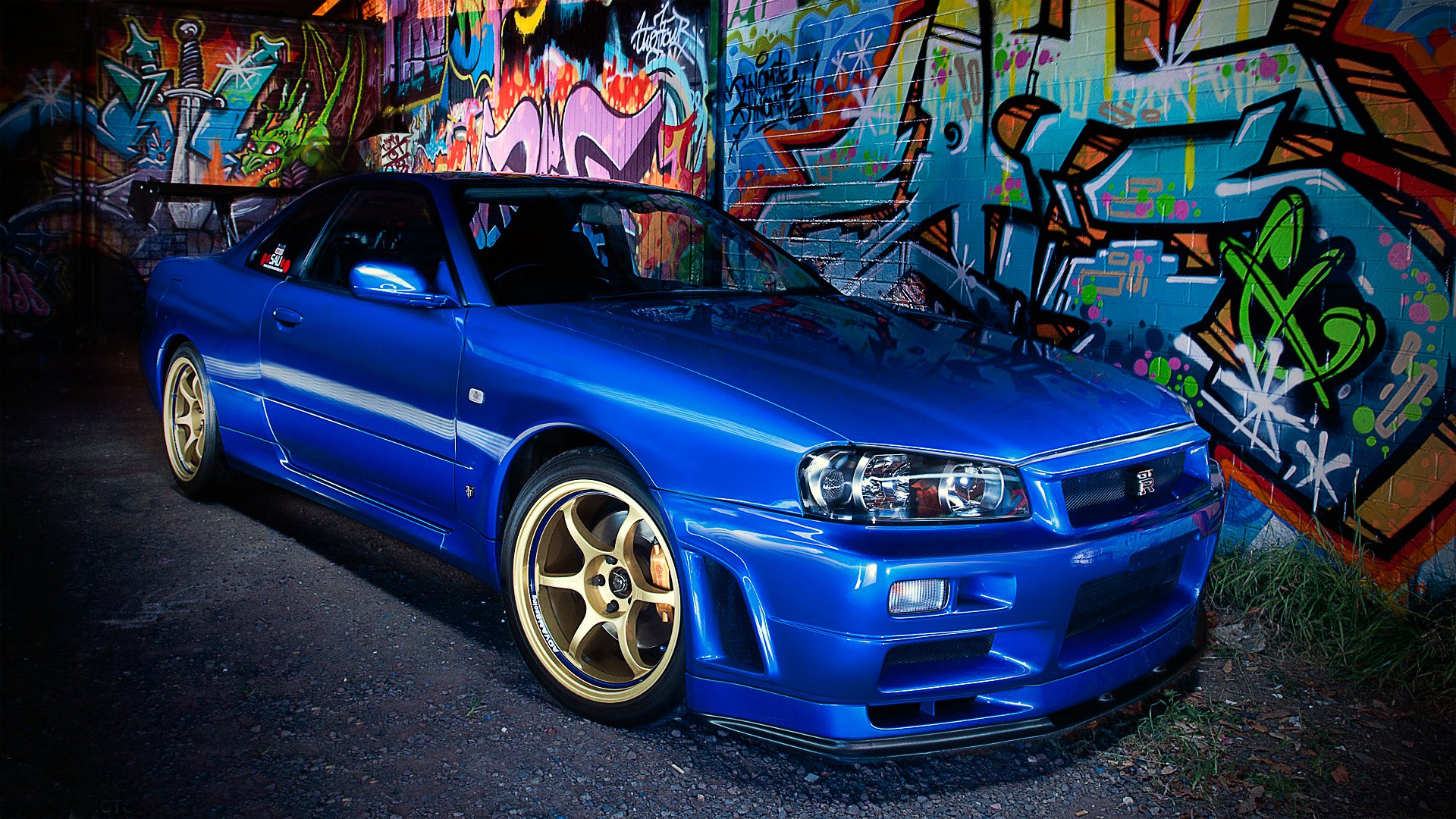 Nissan Skyline Gtr R34 Hd 721399 - Nissan Skyline Gtr R34 Wallpaper 4k - HD Wallpaper 