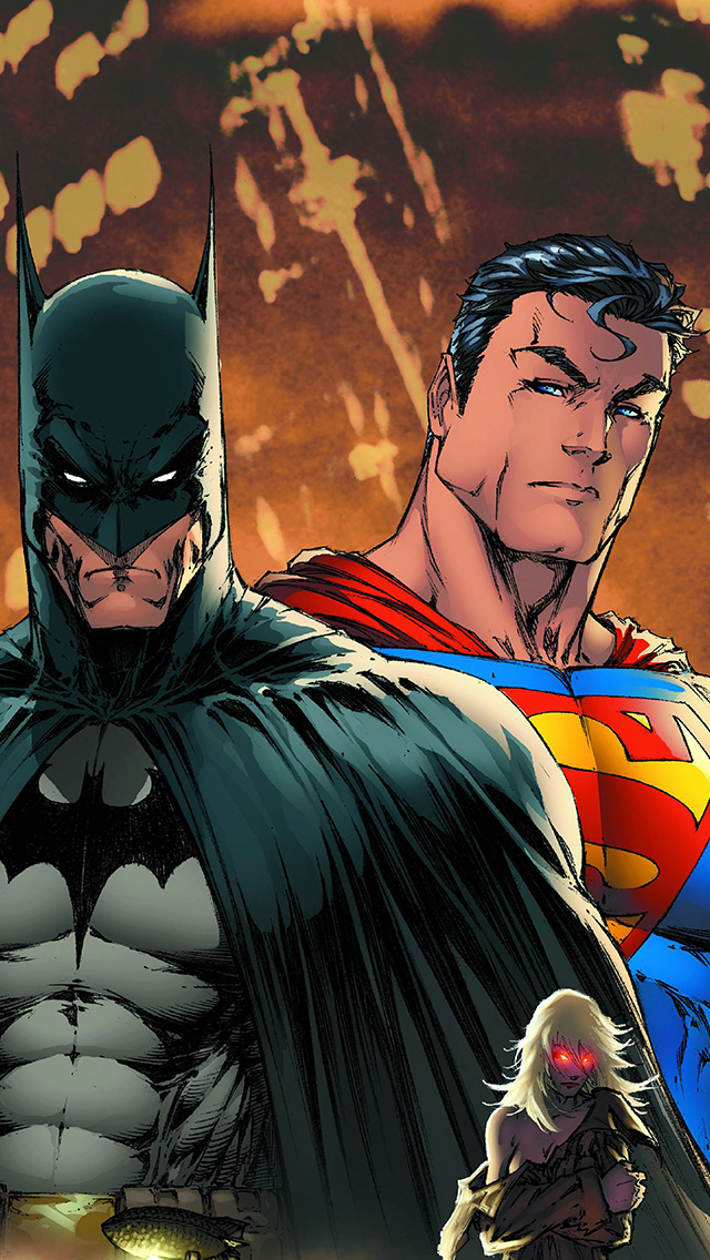 Batman Superman Supergirl Comic - HD Wallpaper 