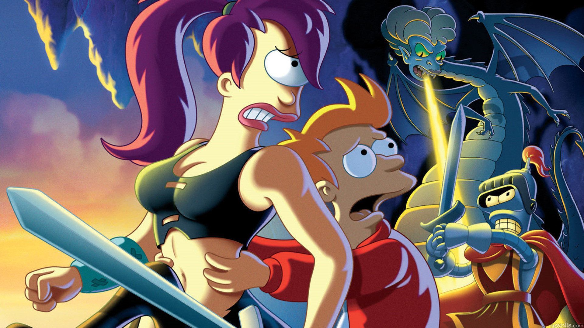 Futurama Wallpaper - Futurama Bender's Game - HD Wallpaper 