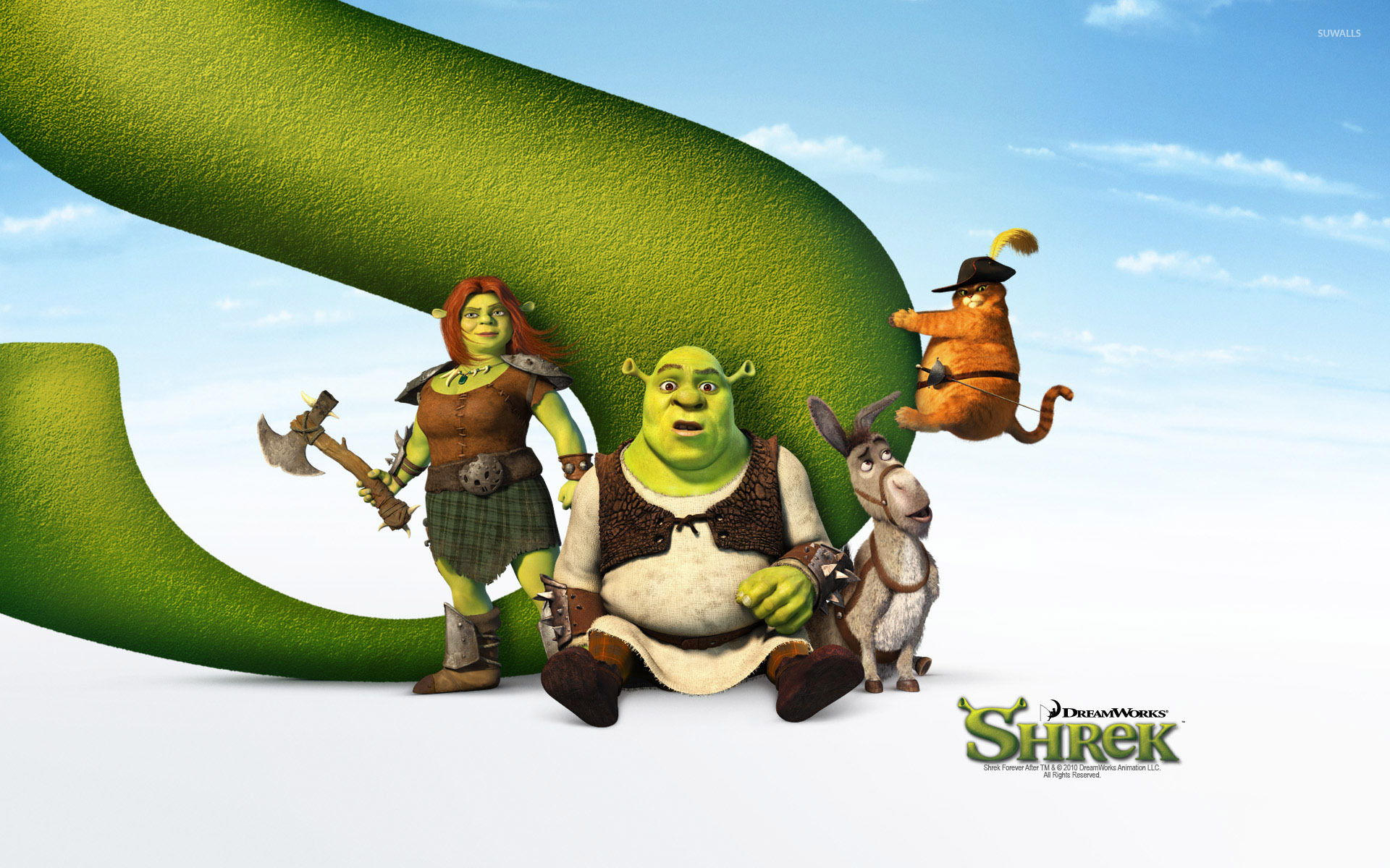 Shrek Forever After - HD Wallpaper 