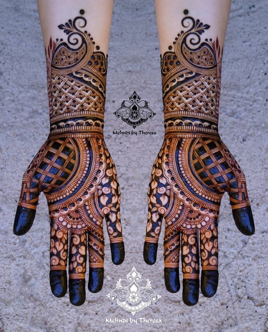 Dubai Bridal Mehndi Designs - HD Wallpaper 