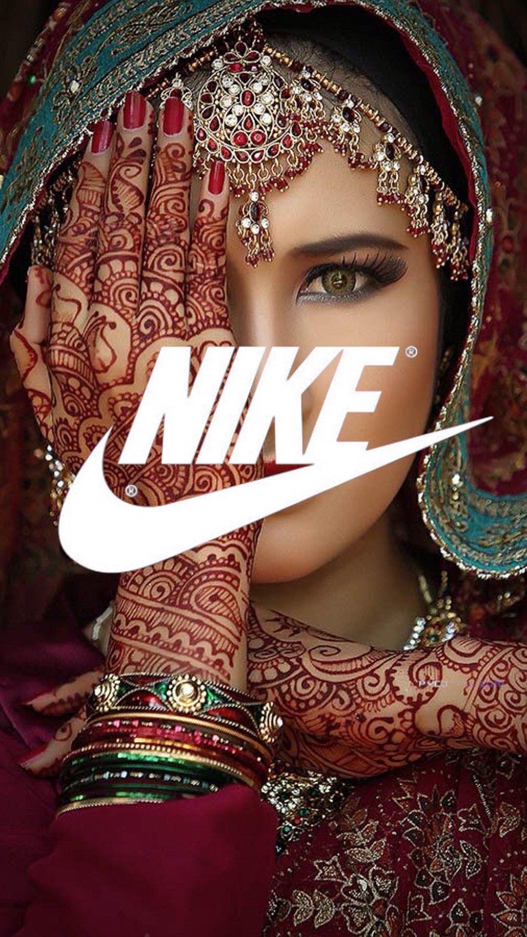 Nike Indian Girl Wallpaper - Girl Wallpapers For Iphone - HD Wallpaper 