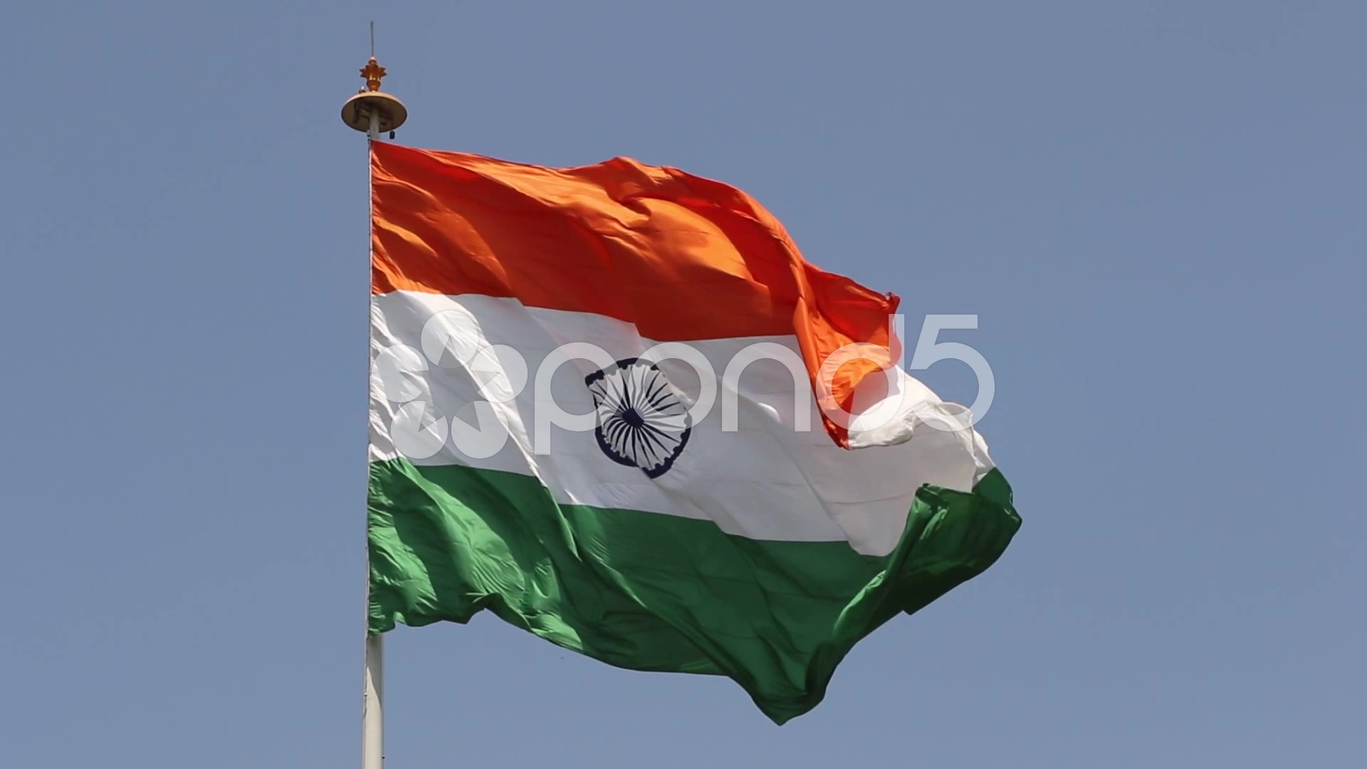 Indian National Flag Flowing - HD Wallpaper 