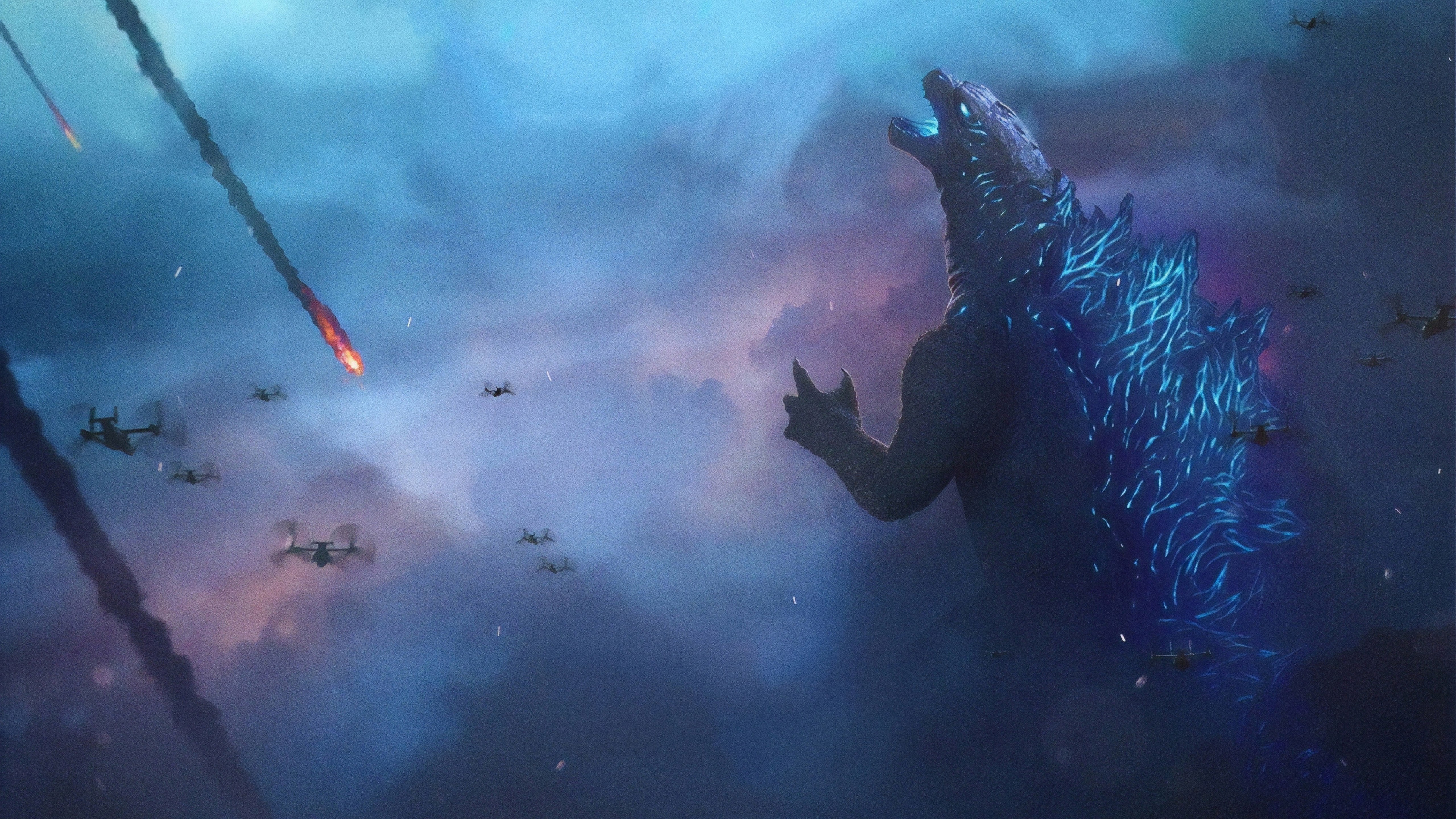 Godzilla King Of The Monsters Background - HD Wallpaper 