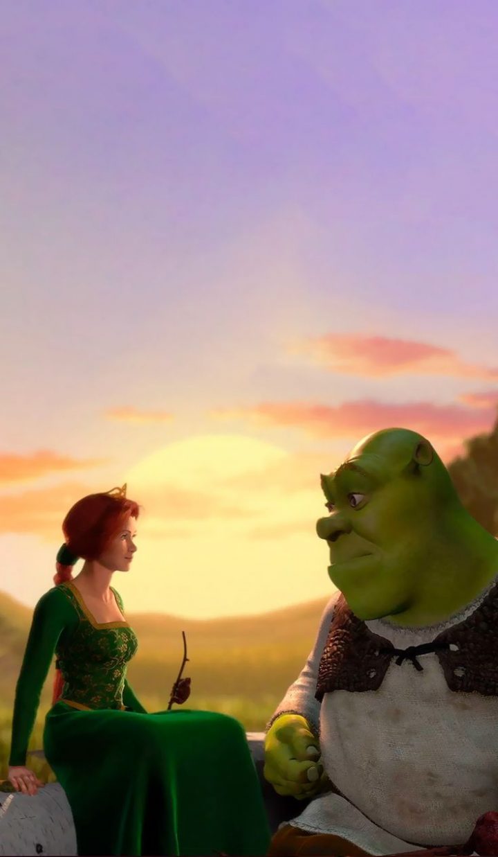 Shrek - Shrek And Fiona - HD Wallpaper 