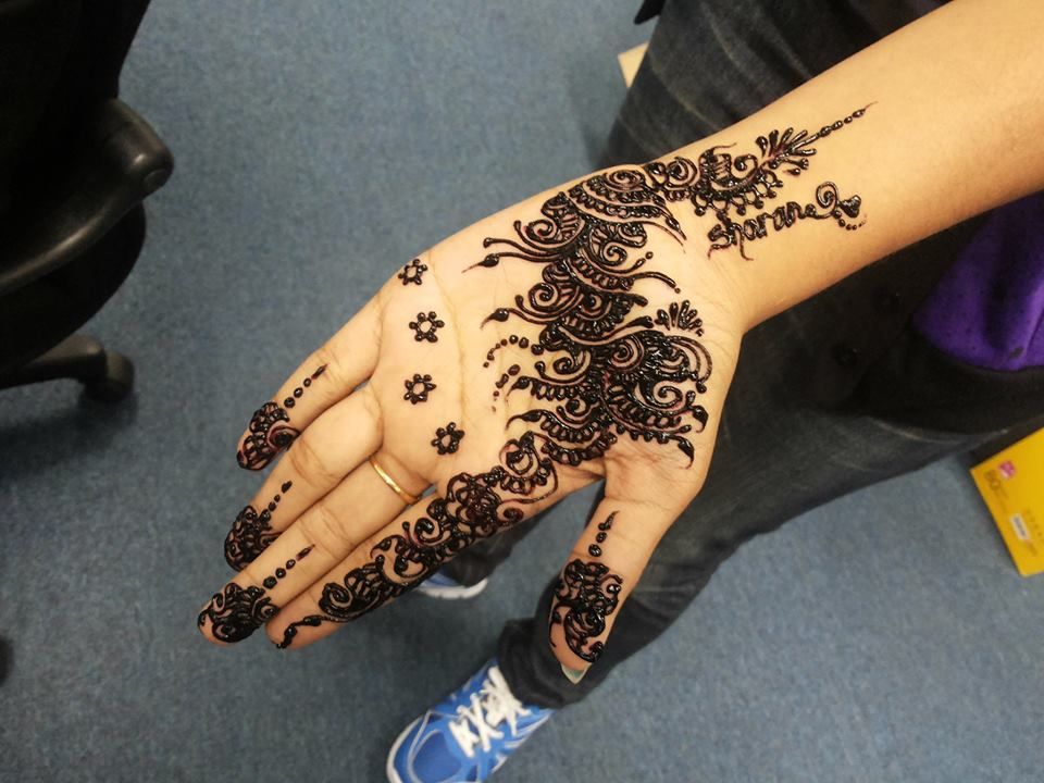 Best Mehandi Design Hd - HD Wallpaper 