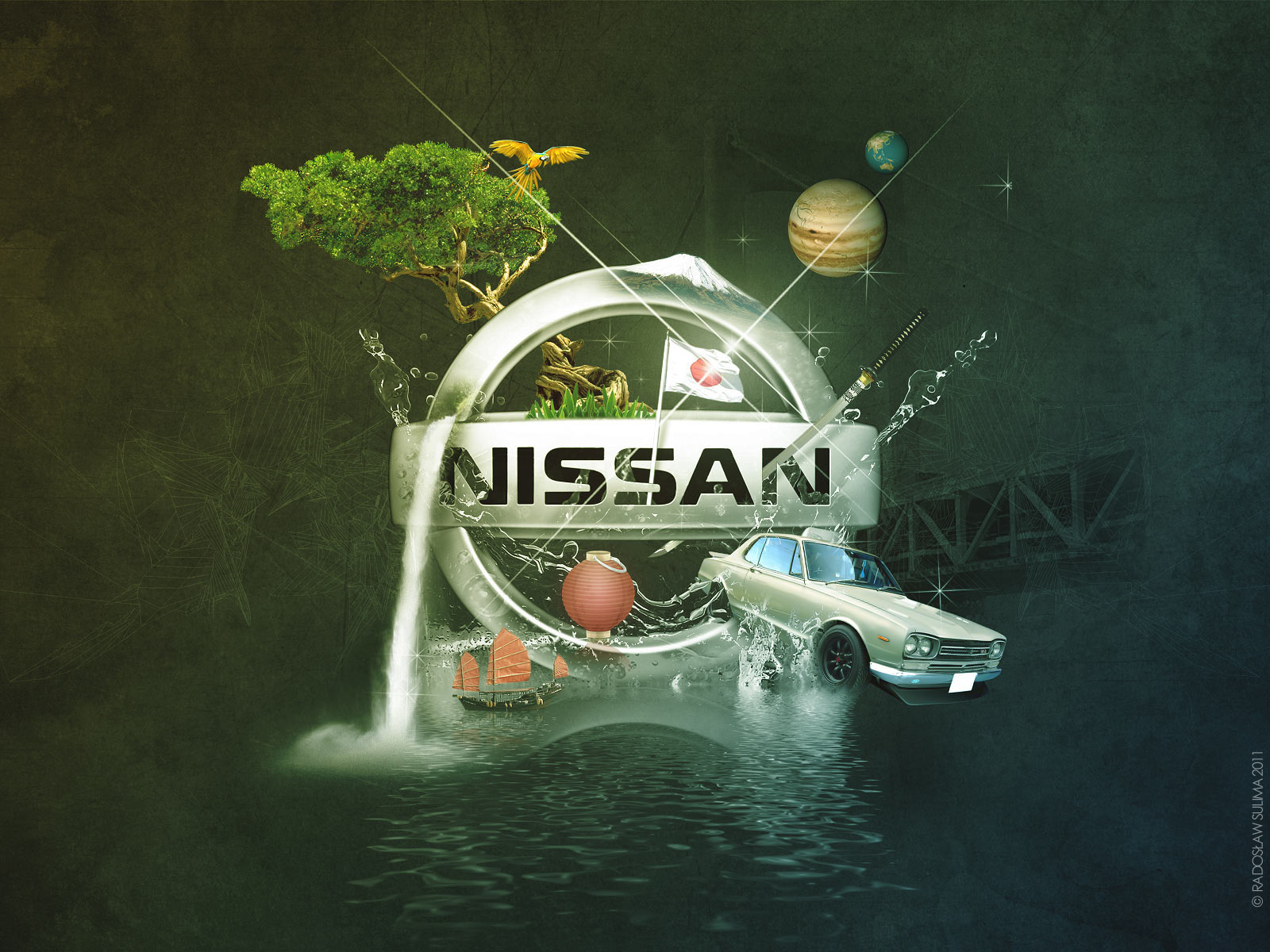 Nissan Logo - HD Wallpaper 