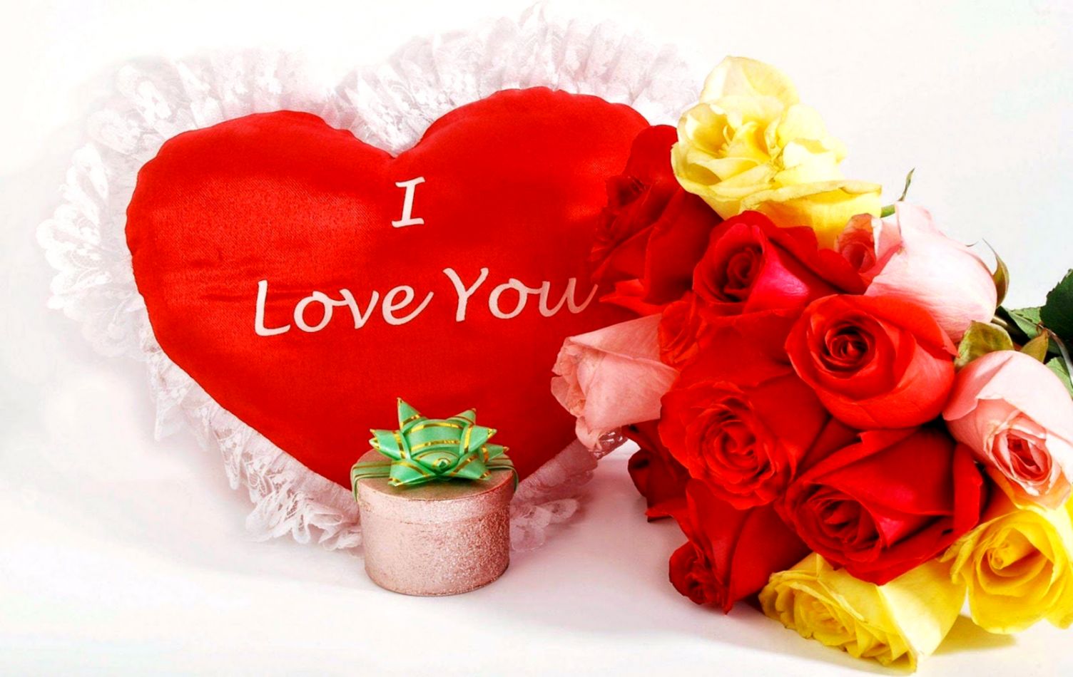 Flower I Love You Wallpaper - Flower Rose Love - HD Wallpaper 