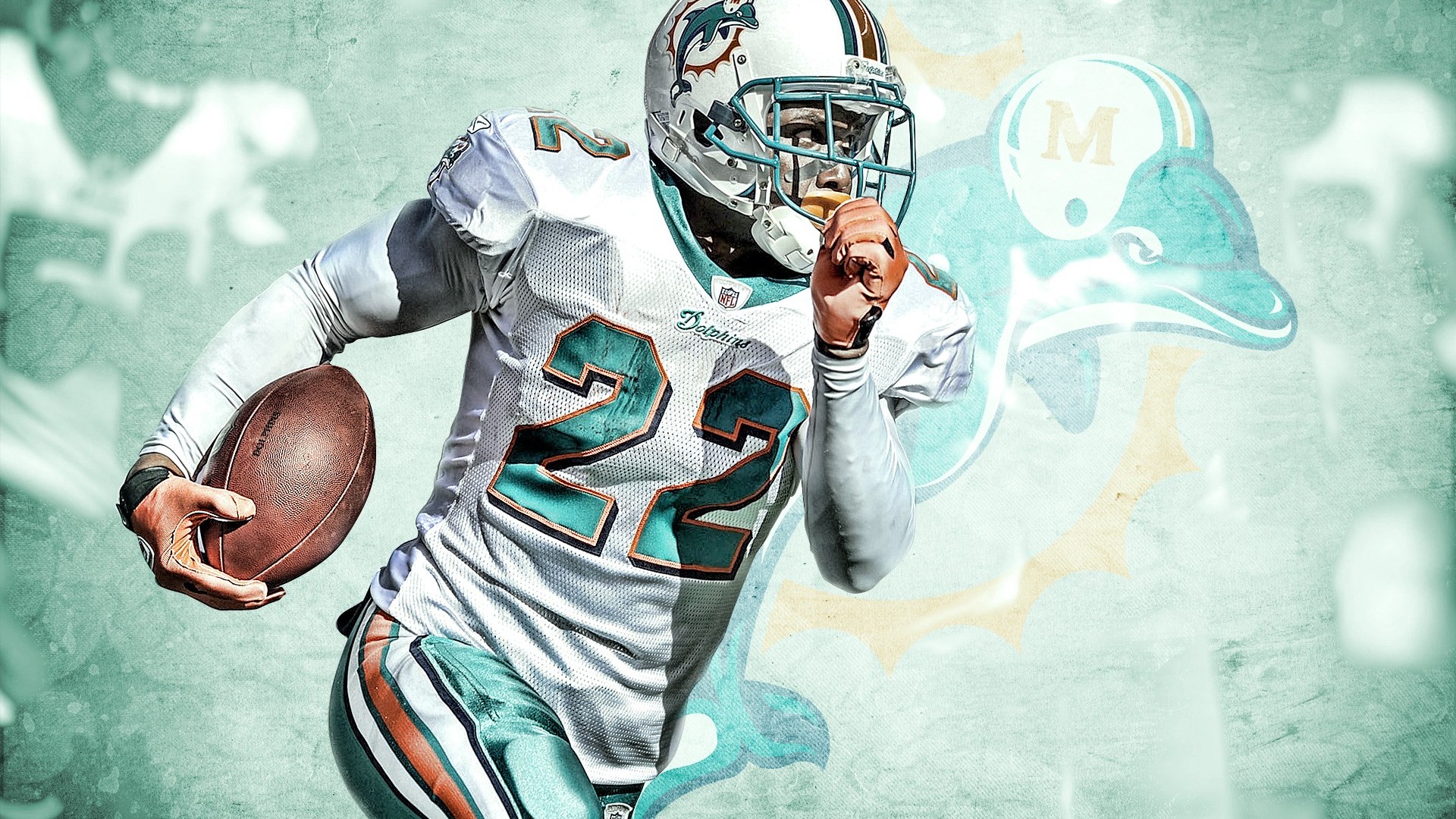 Miami Dolphins Desktop Wallpapers With Resolution Pixel - Miami Dolphins Player Wallpaper Hd - HD Wallpaper 