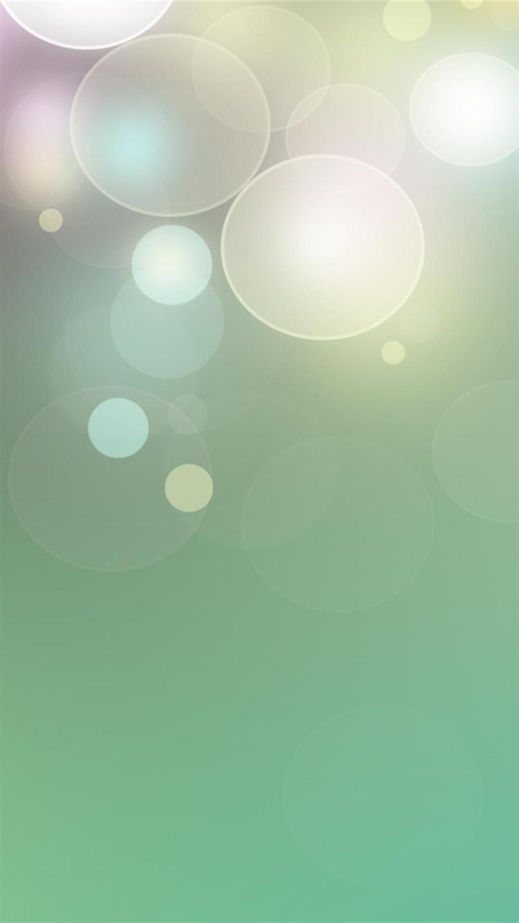 Circles Glare Light Faded Iphone 6 Wallpapers - Iphone 6s Wallpapers Light - HD Wallpaper 