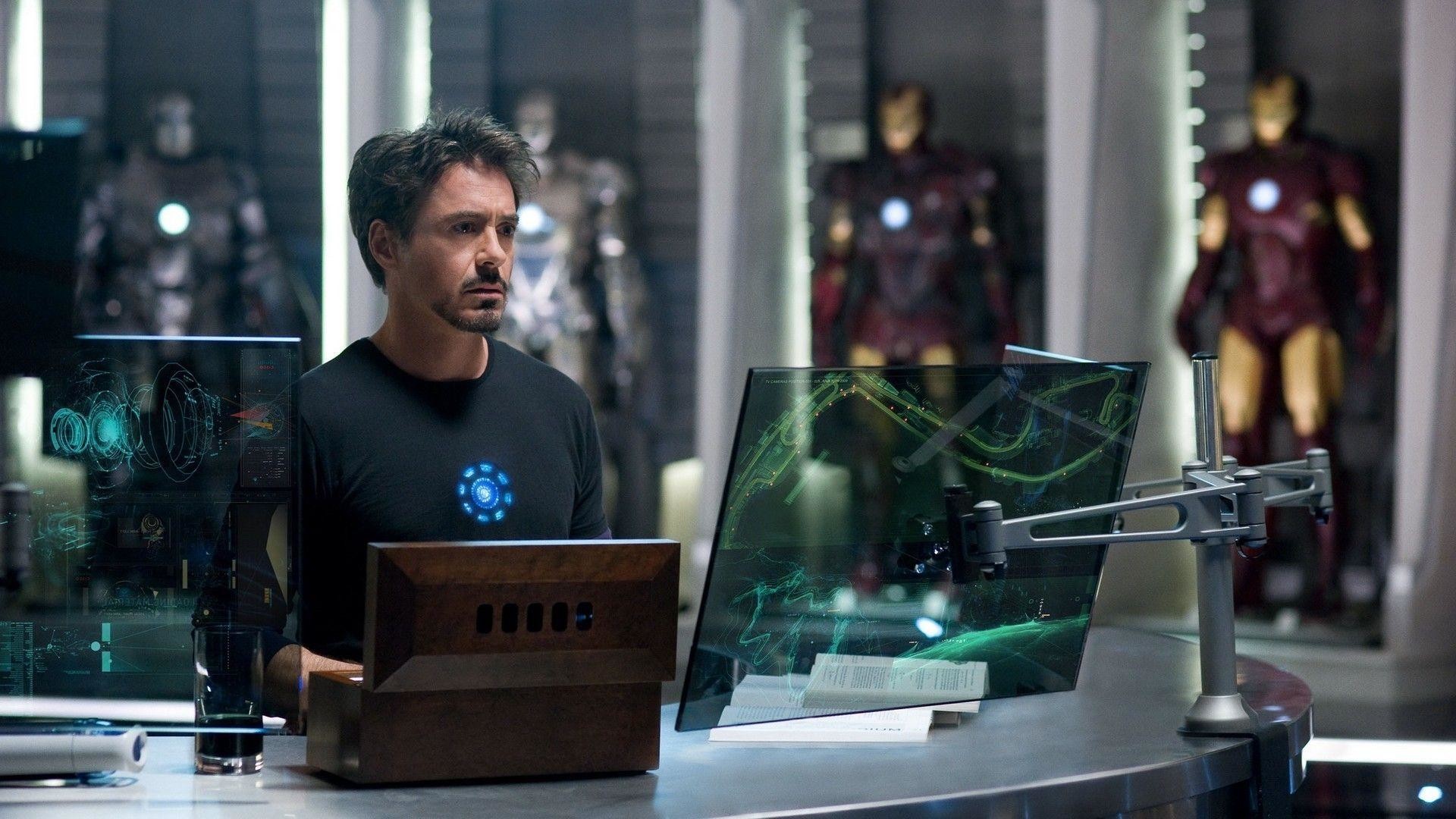 Hd Wallpaper Tony Stark - Tony Stark Iron Man 2 - HD Wallpaper 