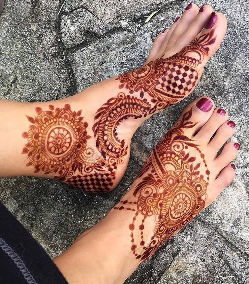 Bridal Mehndi Design 2019 - HD Wallpaper 