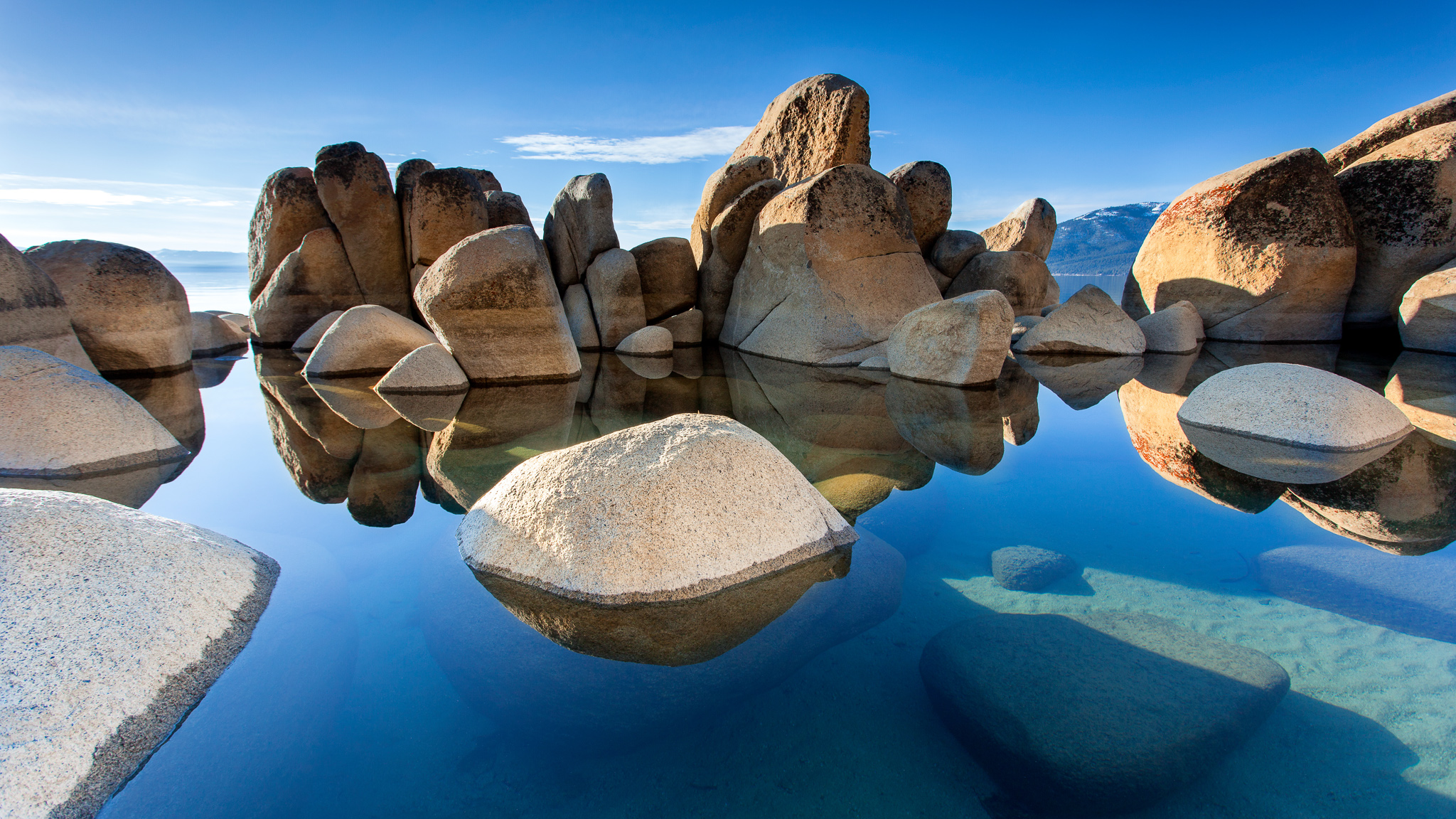 Sand Harbor Lake Tahoe - HD Wallpaper 