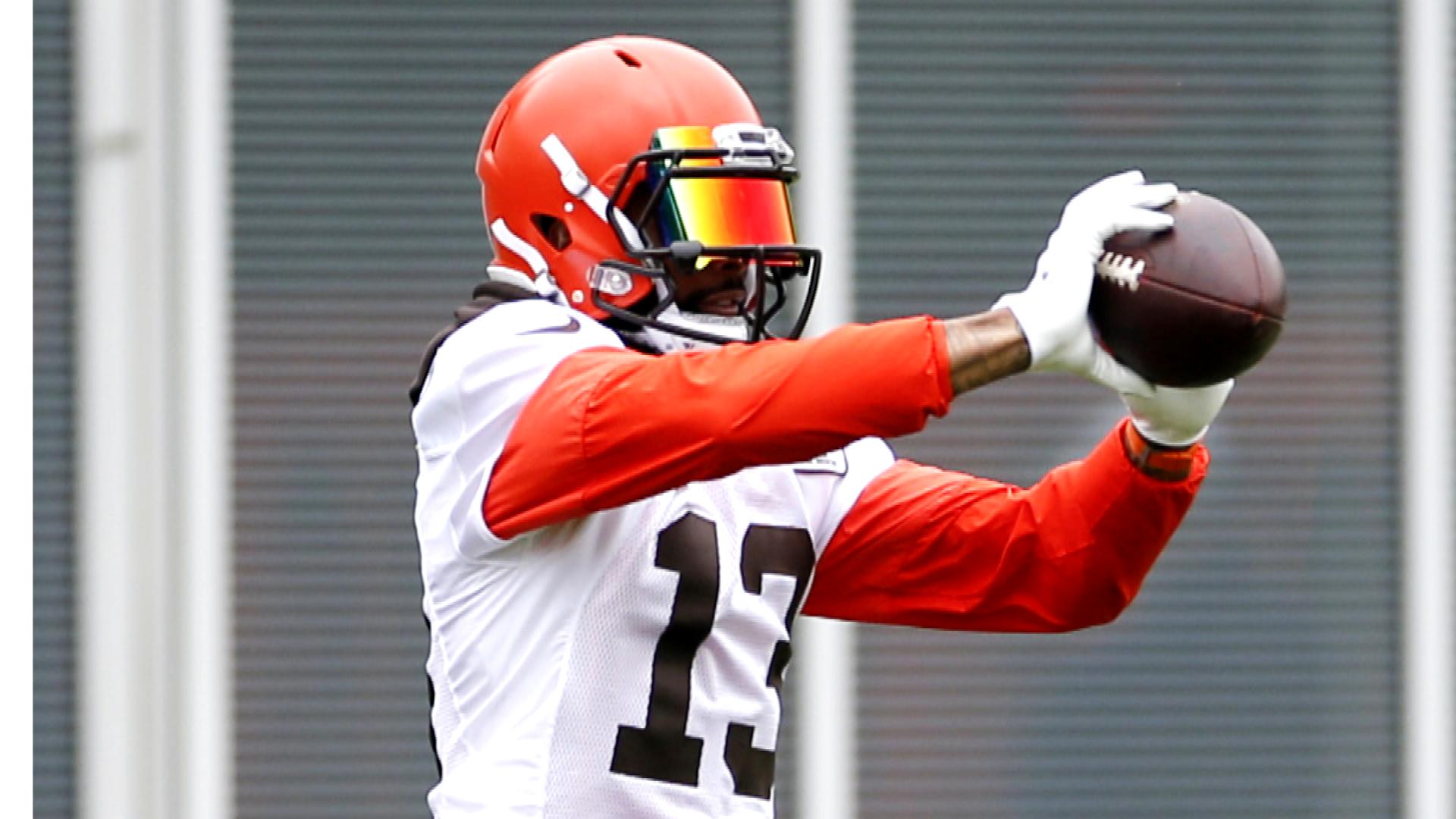 Odell Beckham Training Camp Browns - HD Wallpaper 