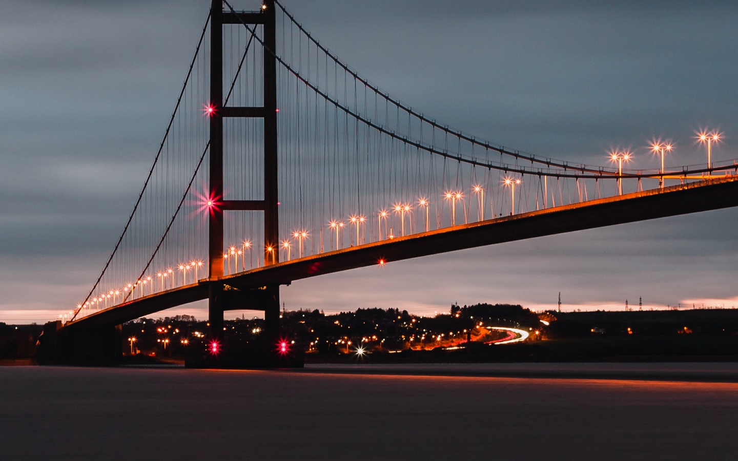 Wallpaper Golden Gate, Bridge, Night, Strait, San Francisco - 720p San Francisco - HD Wallpaper 