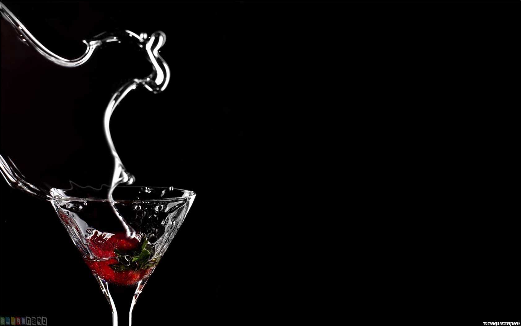 Cocktail Wallpaper In Hq Resolution - Champagne Stemware - HD Wallpaper 