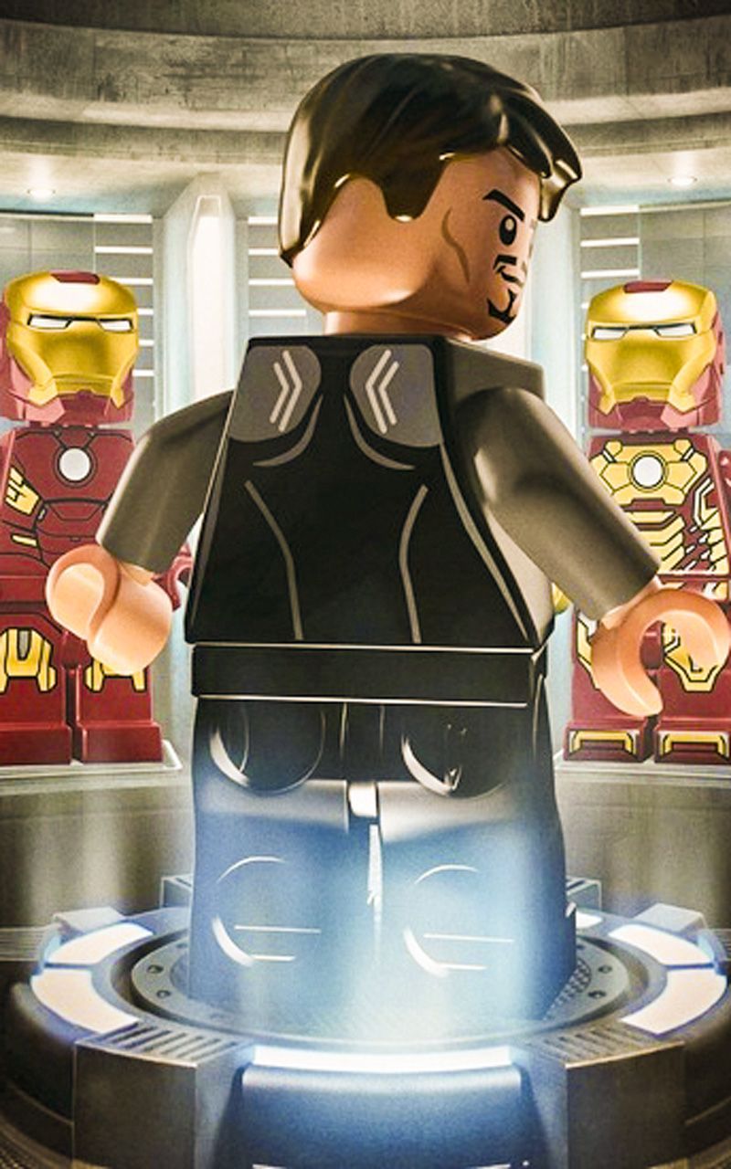 Lego Marvel Super Heroes Iron Man Logo - HD Wallpaper 