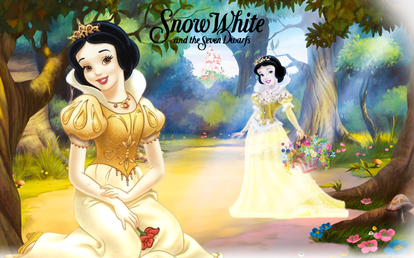Disney Princess Snow White Wallpaper Hd - Princess Snow White Wallpaper Hd - HD Wallpaper 