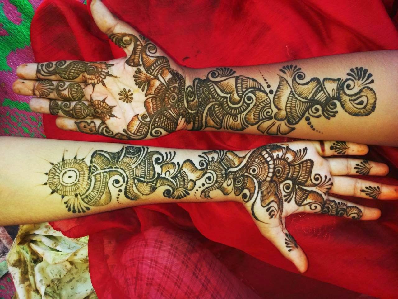 Rajasthani Arabic Mehndi Design - HD Wallpaper 