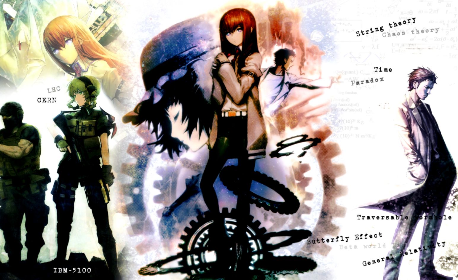 Steins Gate Characters 11 Cool Hd Wallpaper - 1080p Steins Gate Background - HD Wallpaper 