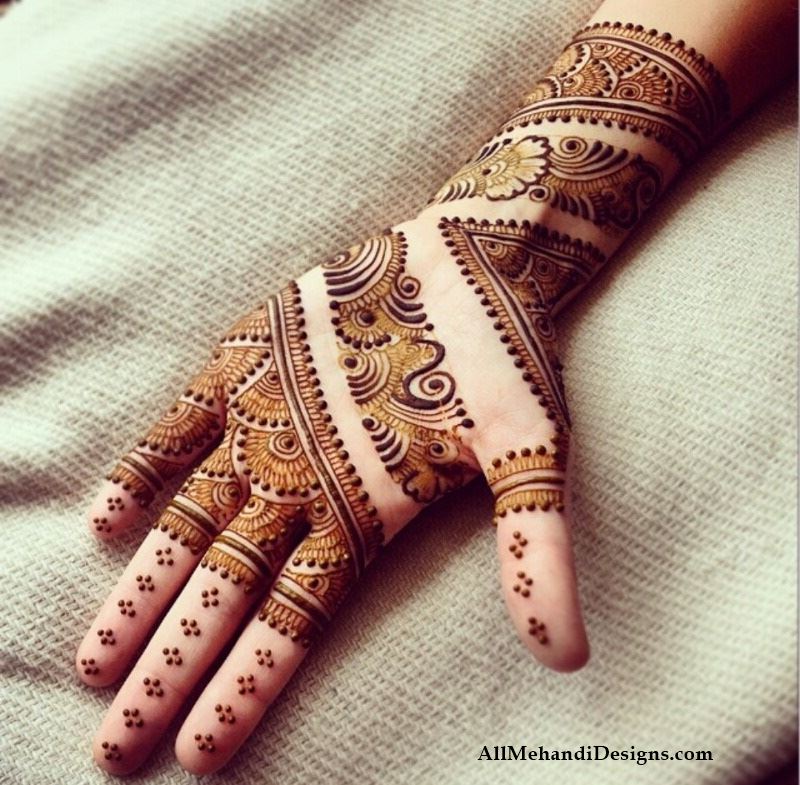 Arabic Mehndi Designs, Arabic Mehandi Pattern, Beautiful - Front Hand Mehndi Designs 2017 - HD Wallpaper 