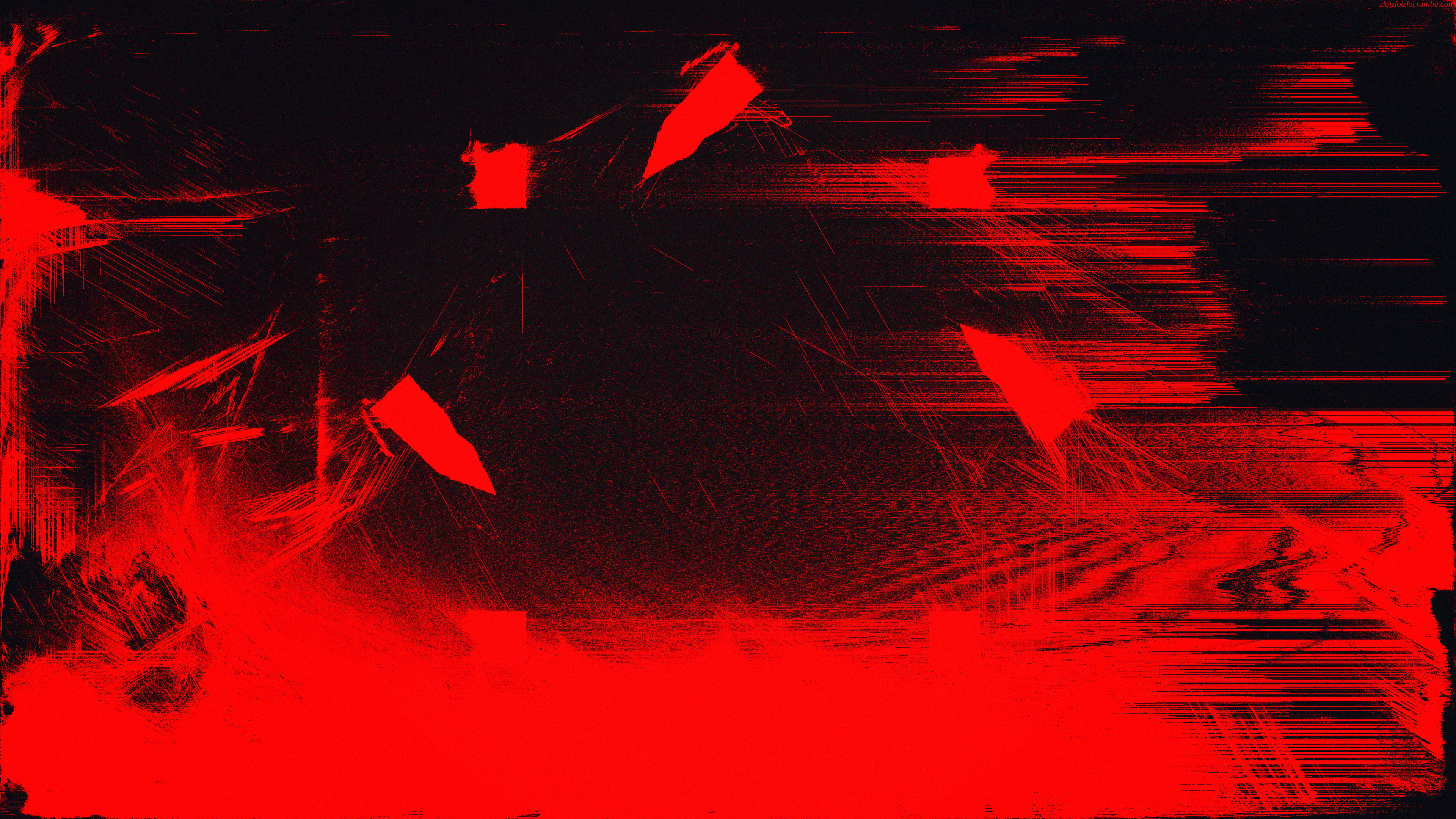 Red Abstract Wallpaper 4k - HD Wallpaper 