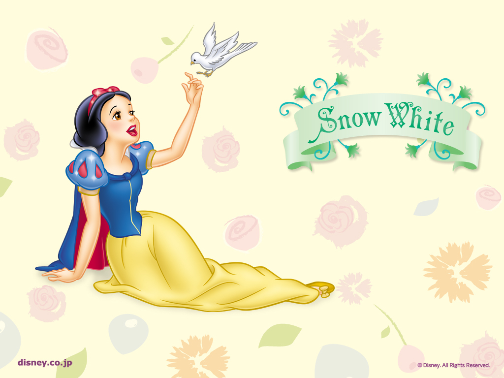 Snow White Wallpaper - Branca De Neve E Animais - HD Wallpaper 