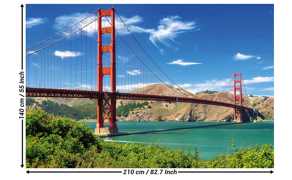 San Francisco Bridge Green - HD Wallpaper 