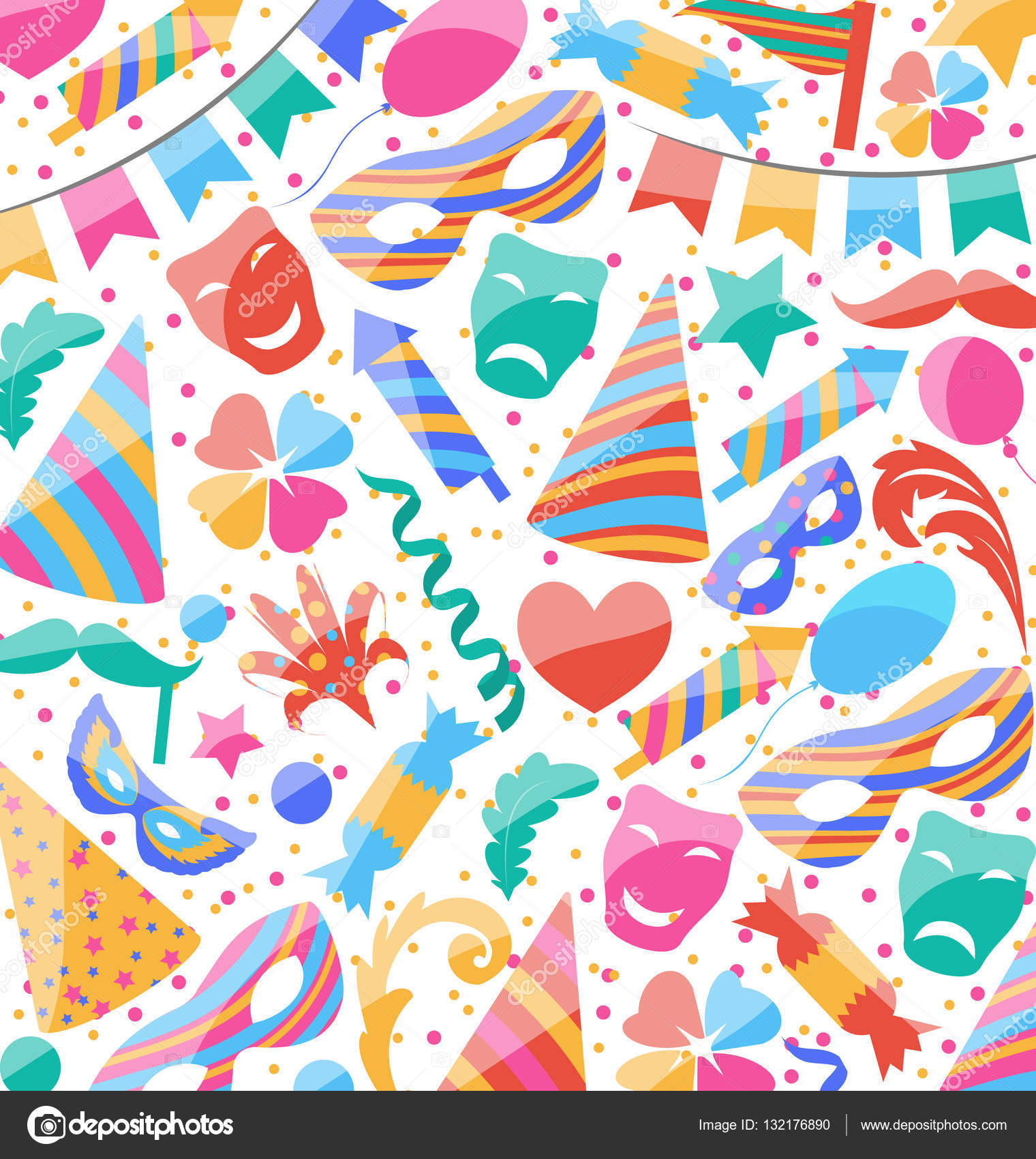 Colorful Party - HD Wallpaper 
