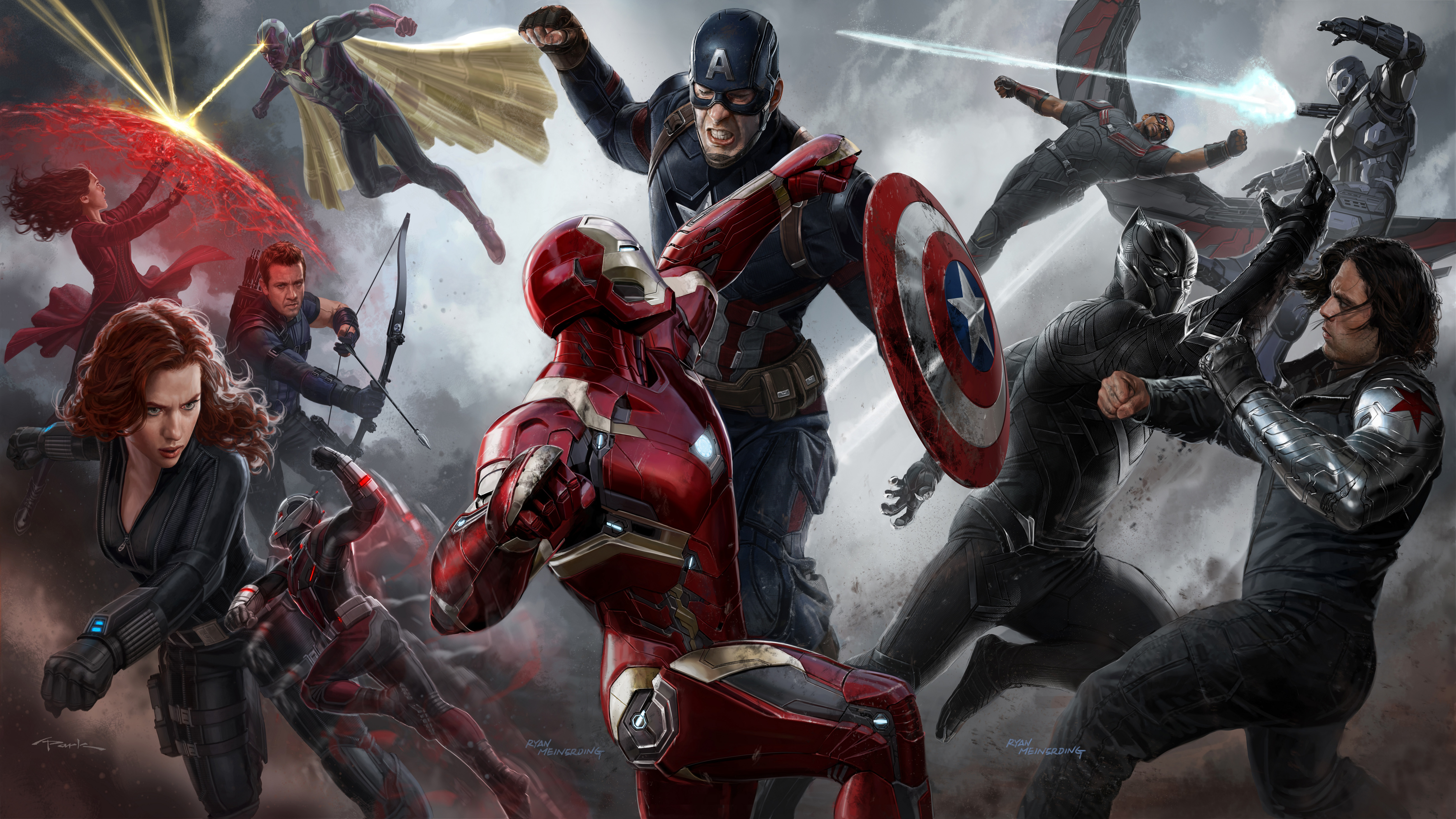 Captain America Civil War - HD Wallpaper 