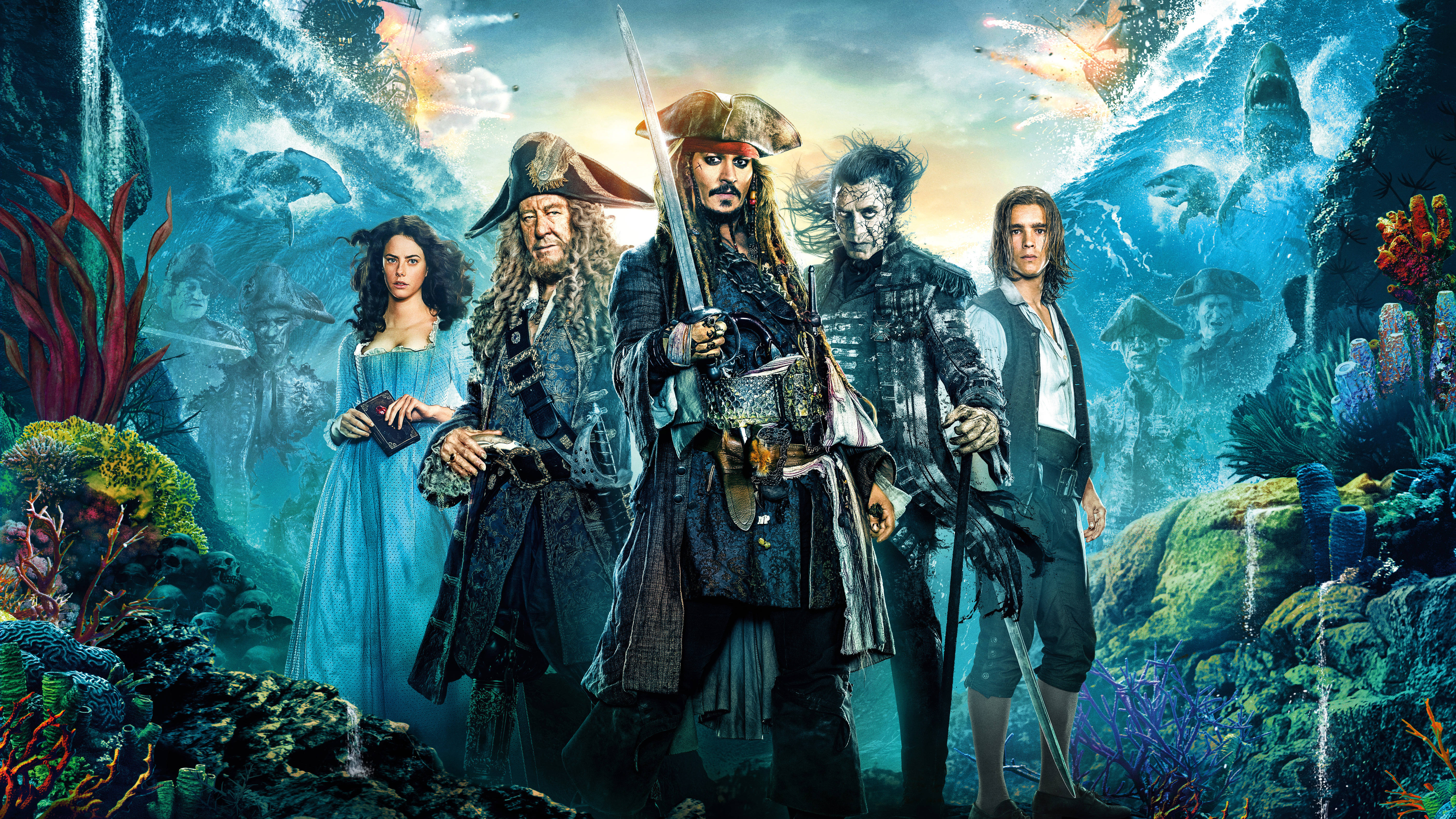 Pirates Of The Caribbean Salazar's Revenge - HD Wallpaper 