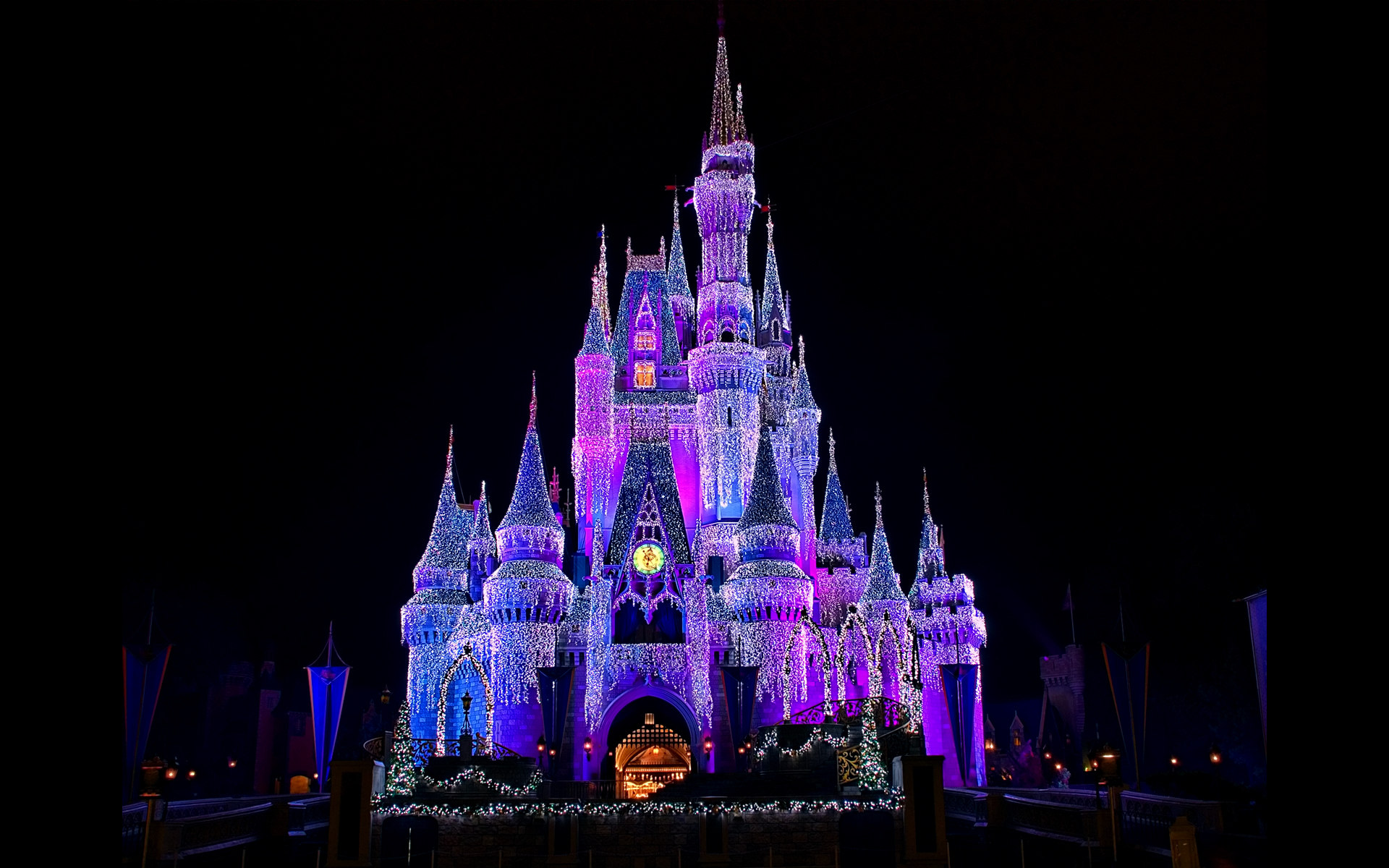 Disney Castle Wallpaper - Los Mejores Sitios De Estados Unidos - HD Wallpaper 