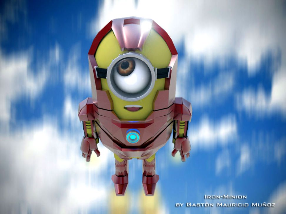 35 Minions Despicable Me 2 Wallpapers & Desktop Backgrounds - Minion Superhero Wallpaper Hd - HD Wallpaper 