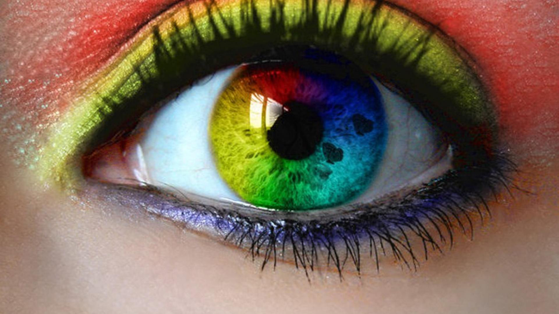 Beautiful Nature Wallpapers For Facebook Cover Page - Colorful Eye Up Close - HD Wallpaper 
