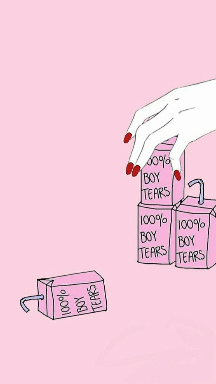 Pink Wallpaper Boys Tears - HD Wallpaper 