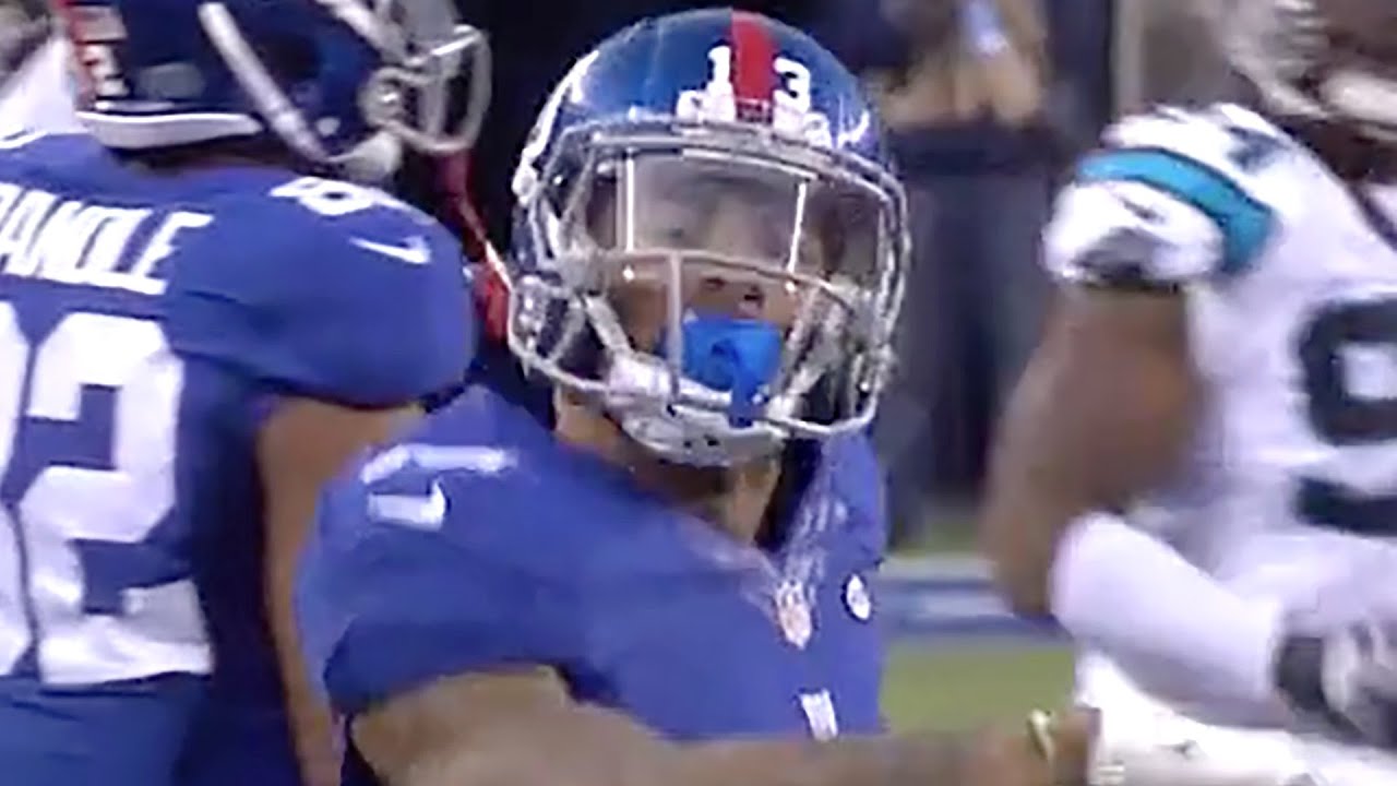 Odell Beckham Jr Dabbing Gif - HD Wallpaper 