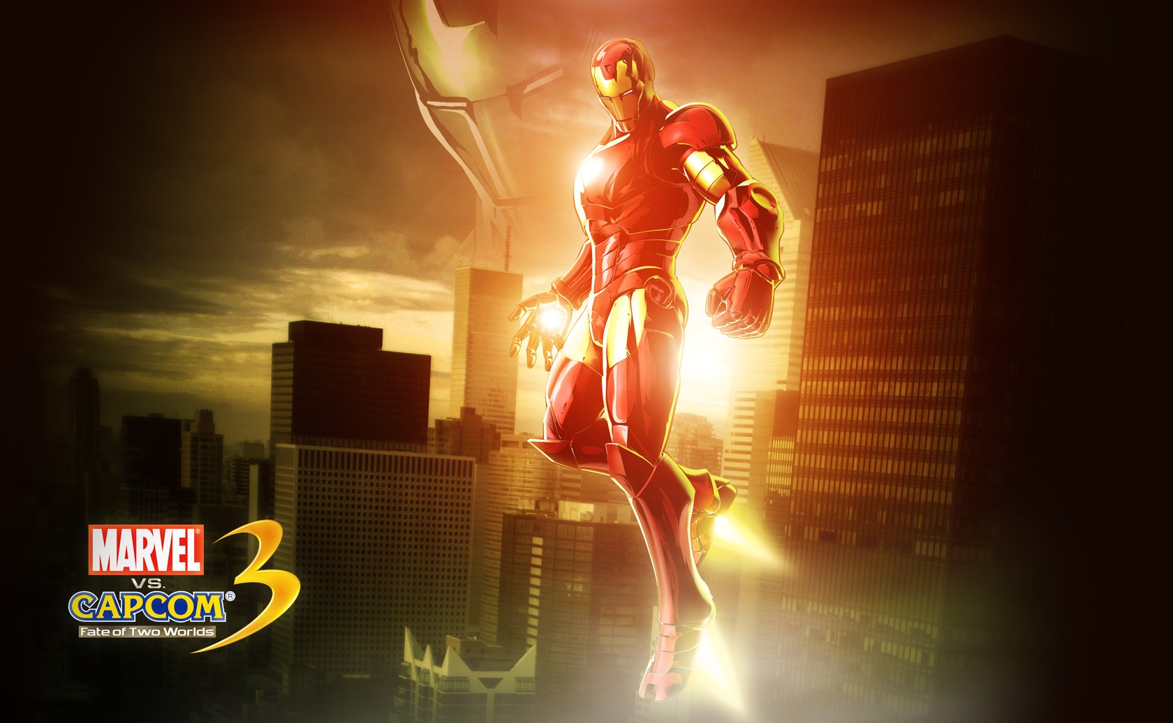 Iron Man Marvel Vs Capcom 3 - HD Wallpaper 