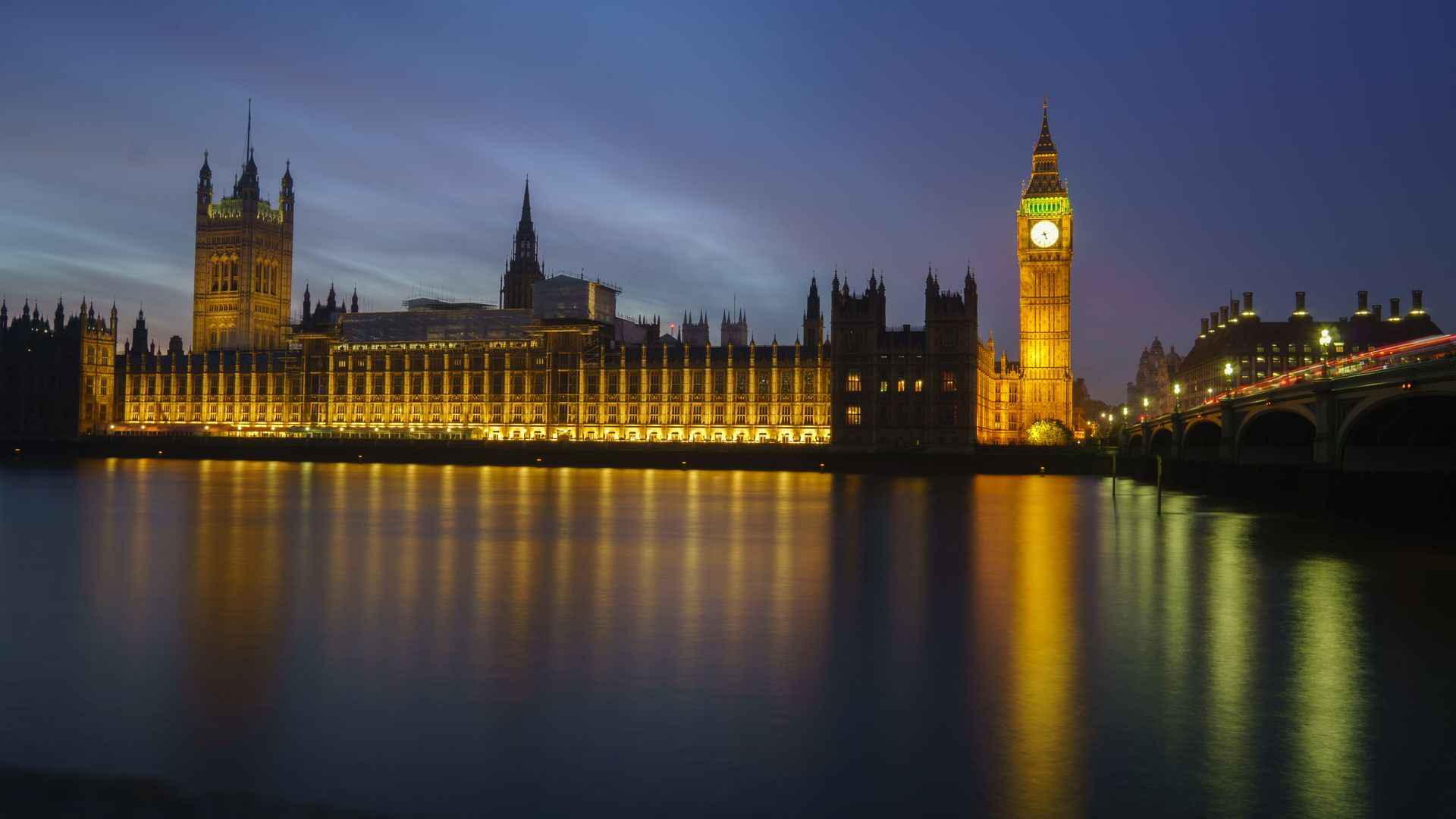 Palace Of Westminster Big Ben London - Houses Of Parliament - HD Wallpaper 
