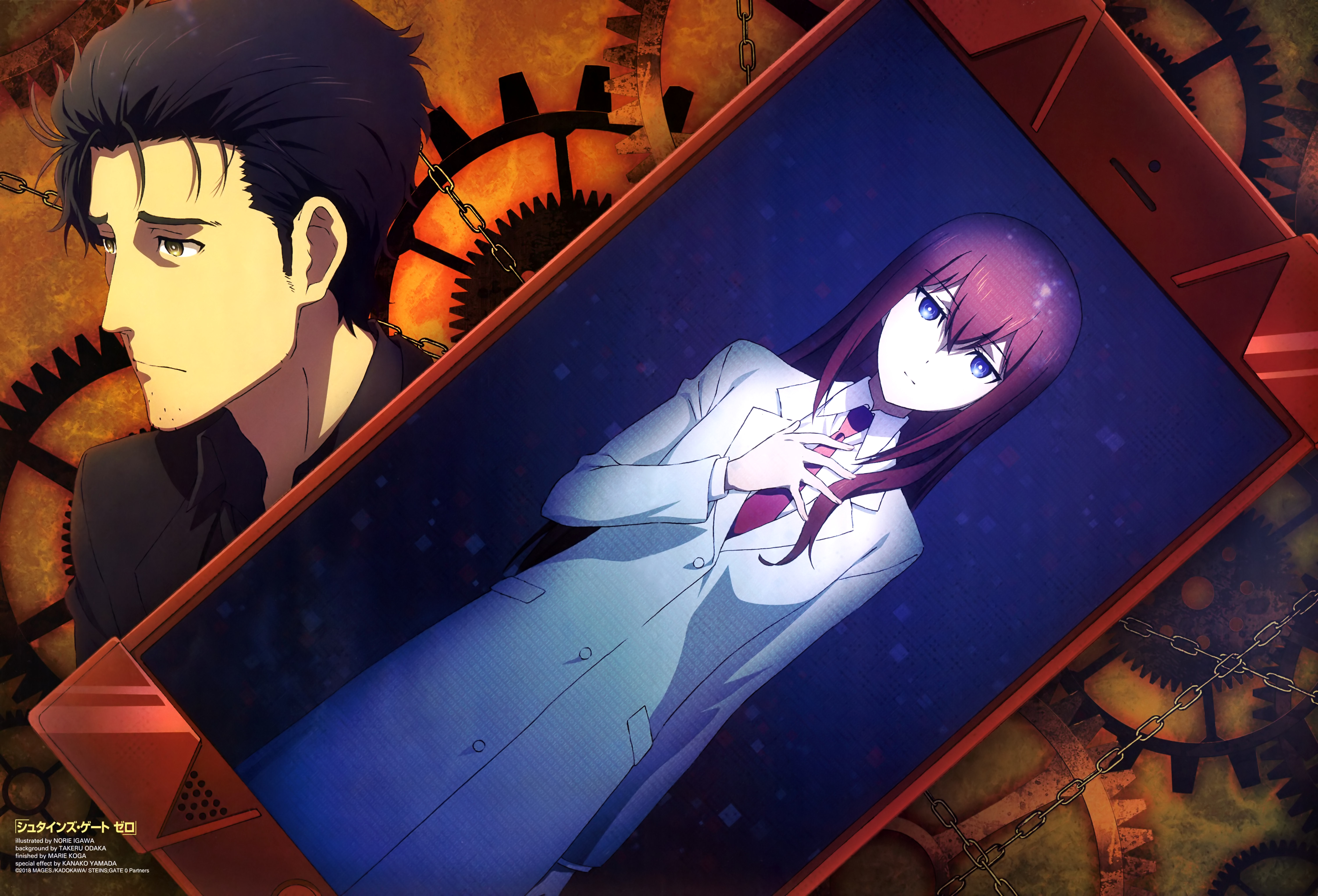 Steins Gate 0 Makise Kurisu 6011x4086 Wallpaper Teahub Io