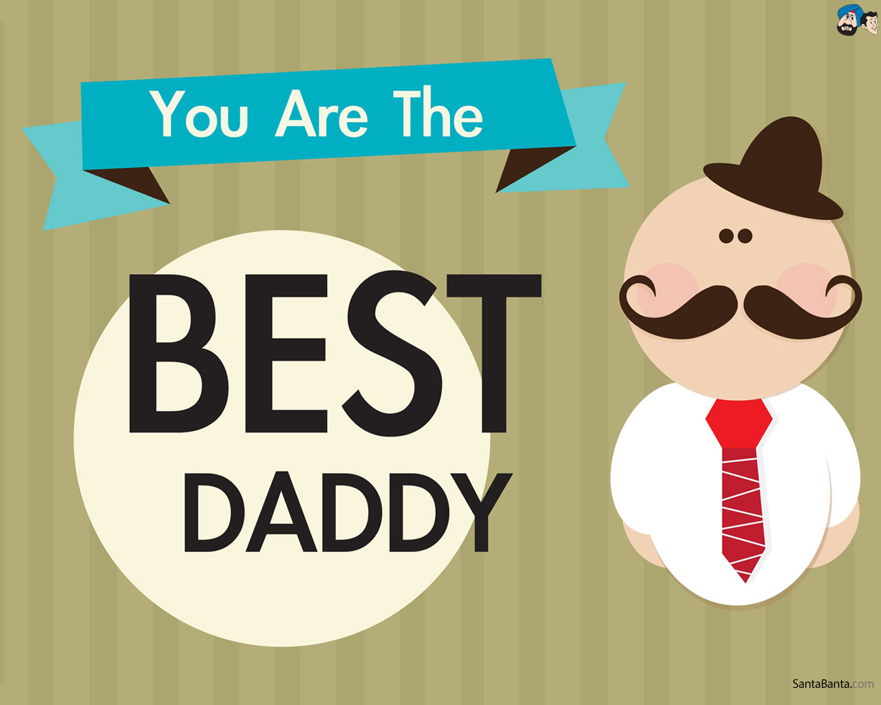 Father S Day - Cartoon - HD Wallpaper 