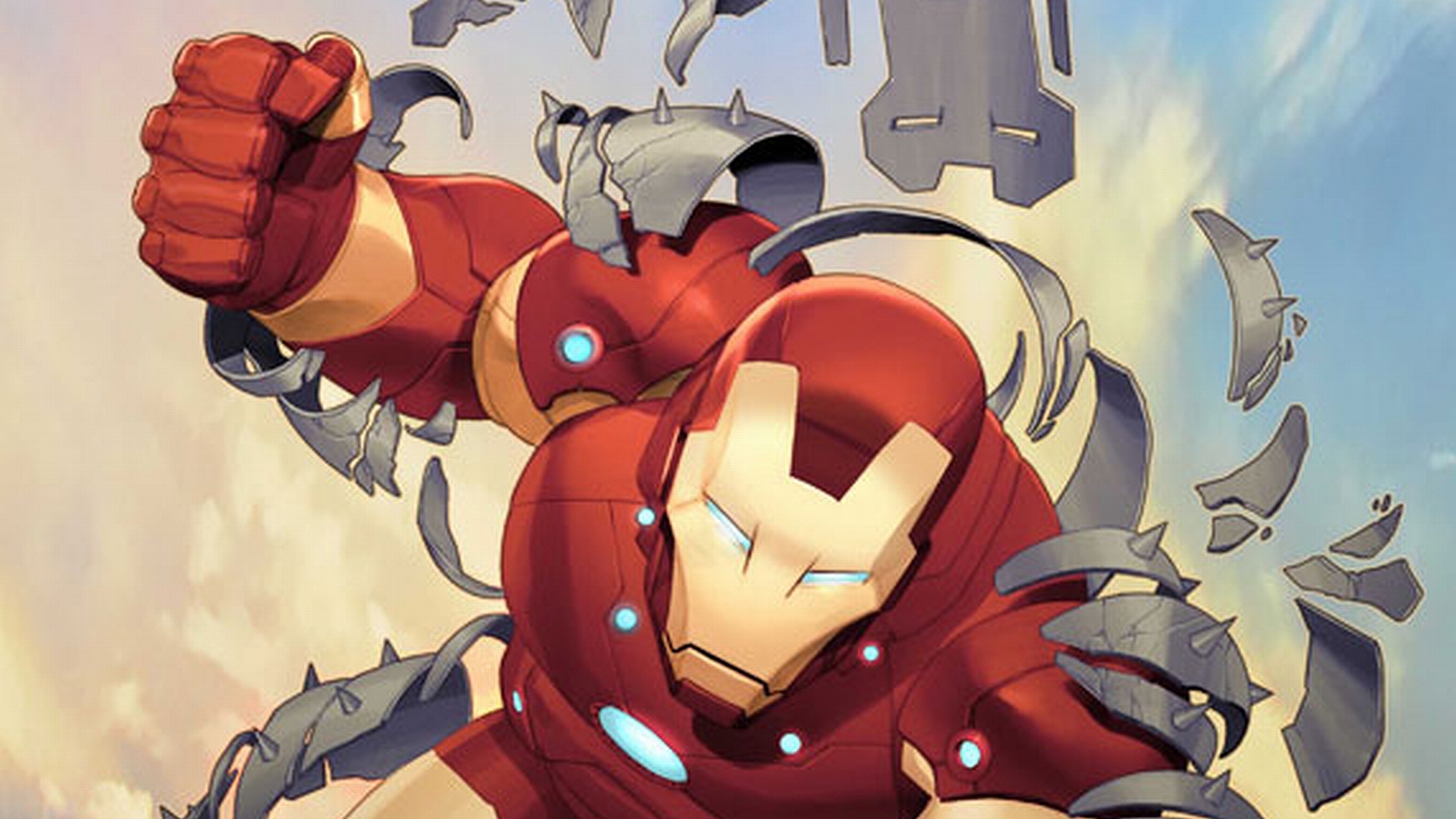 Iron Man Comic Wallpaper Full Hd - Iron Man 2011 Comic - HD Wallpaper 