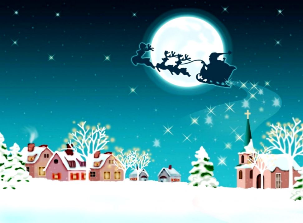 40 Animated Christmas Wallpapers For - Animation Christmas Moving  Background - 972x714 Wallpaper 