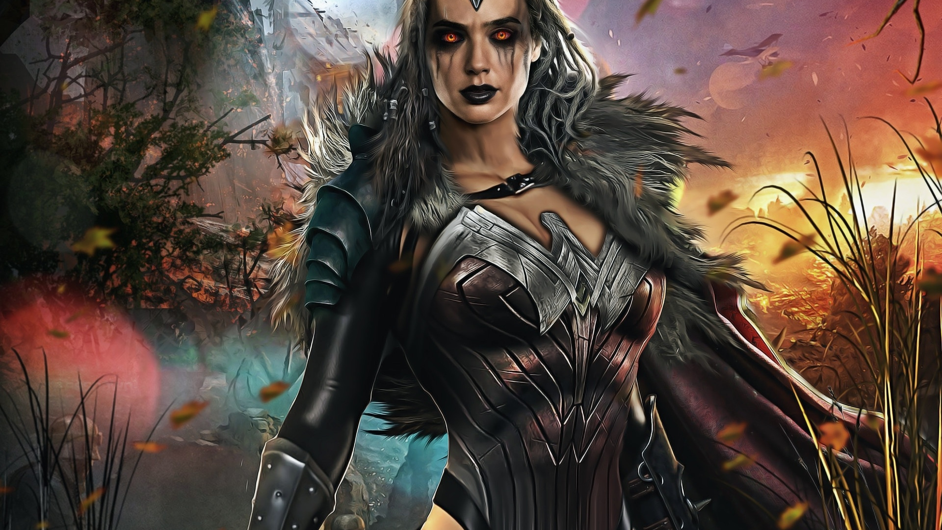 Princess Diana, Wonder Woman, Art, Wallpaper - Wonder Woman Art Full Hd - HD Wallpaper 