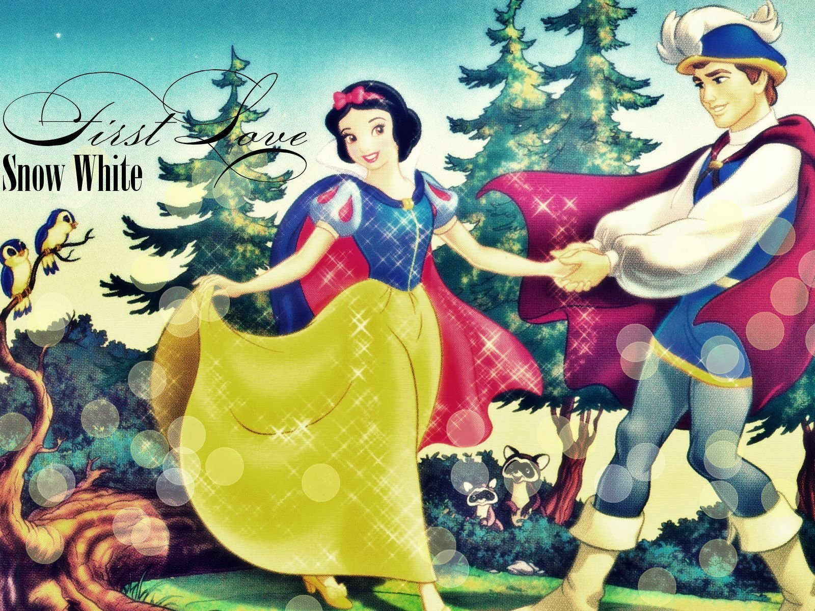 Disney Princess Snow White - Snow White And Her Prince - HD Wallpaper 