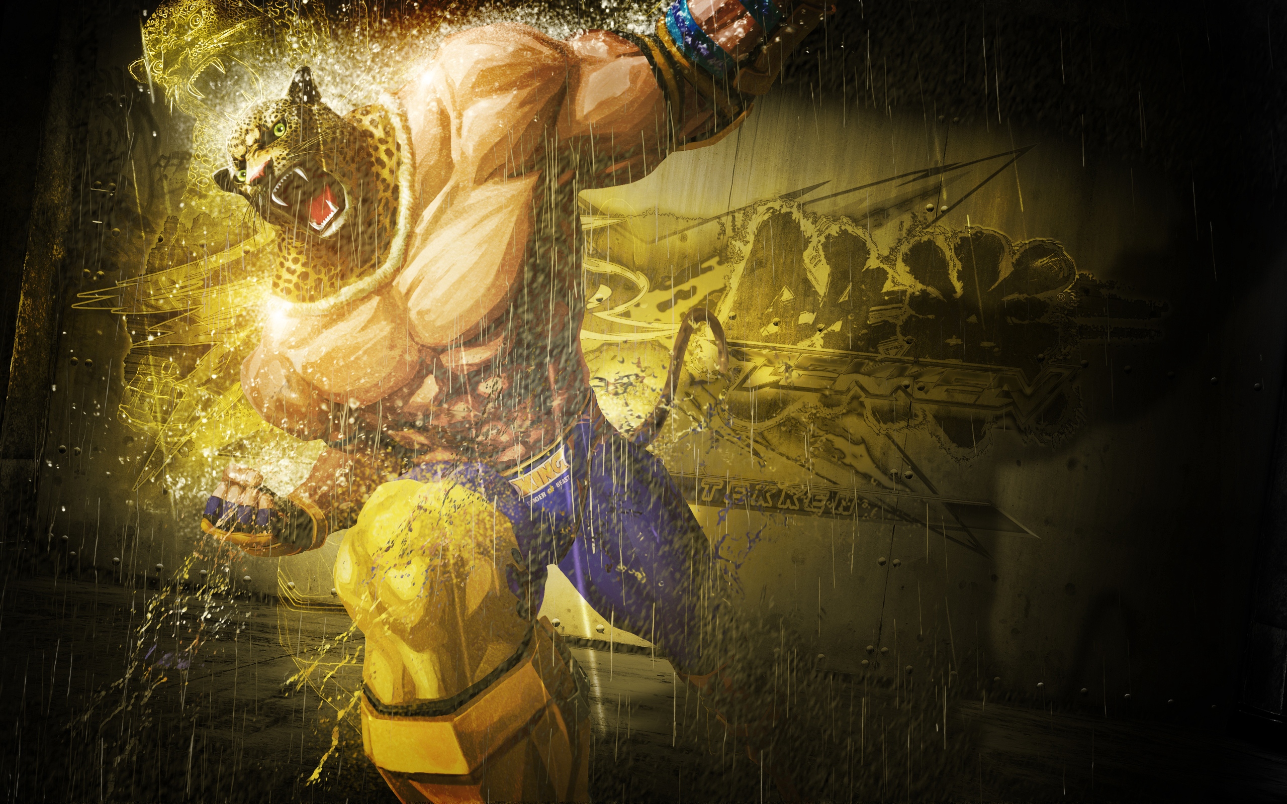 Wallpaper Street Fighter X Tekken, Fighter, Head, Angry - Tekken King - HD Wallpaper 